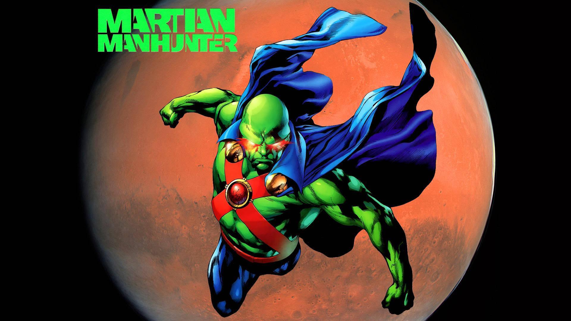 1920x1080 Download Martian Manhunter In Action Wallpaper