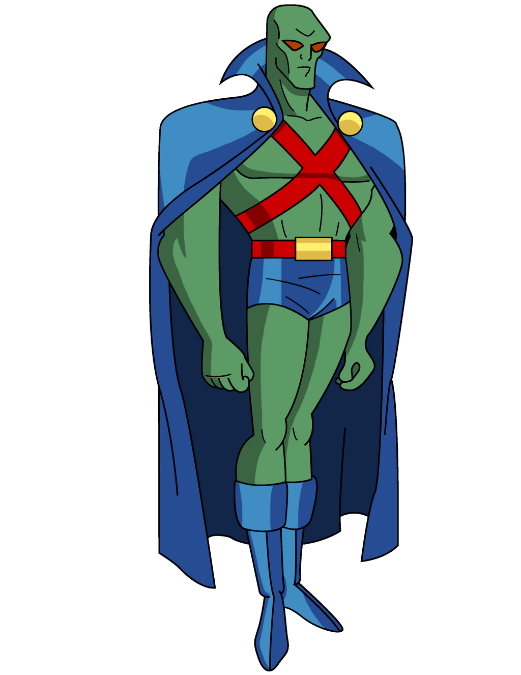 1024x1326 Martian Manhunter. Martian manhunter, Justice league animated, The martian