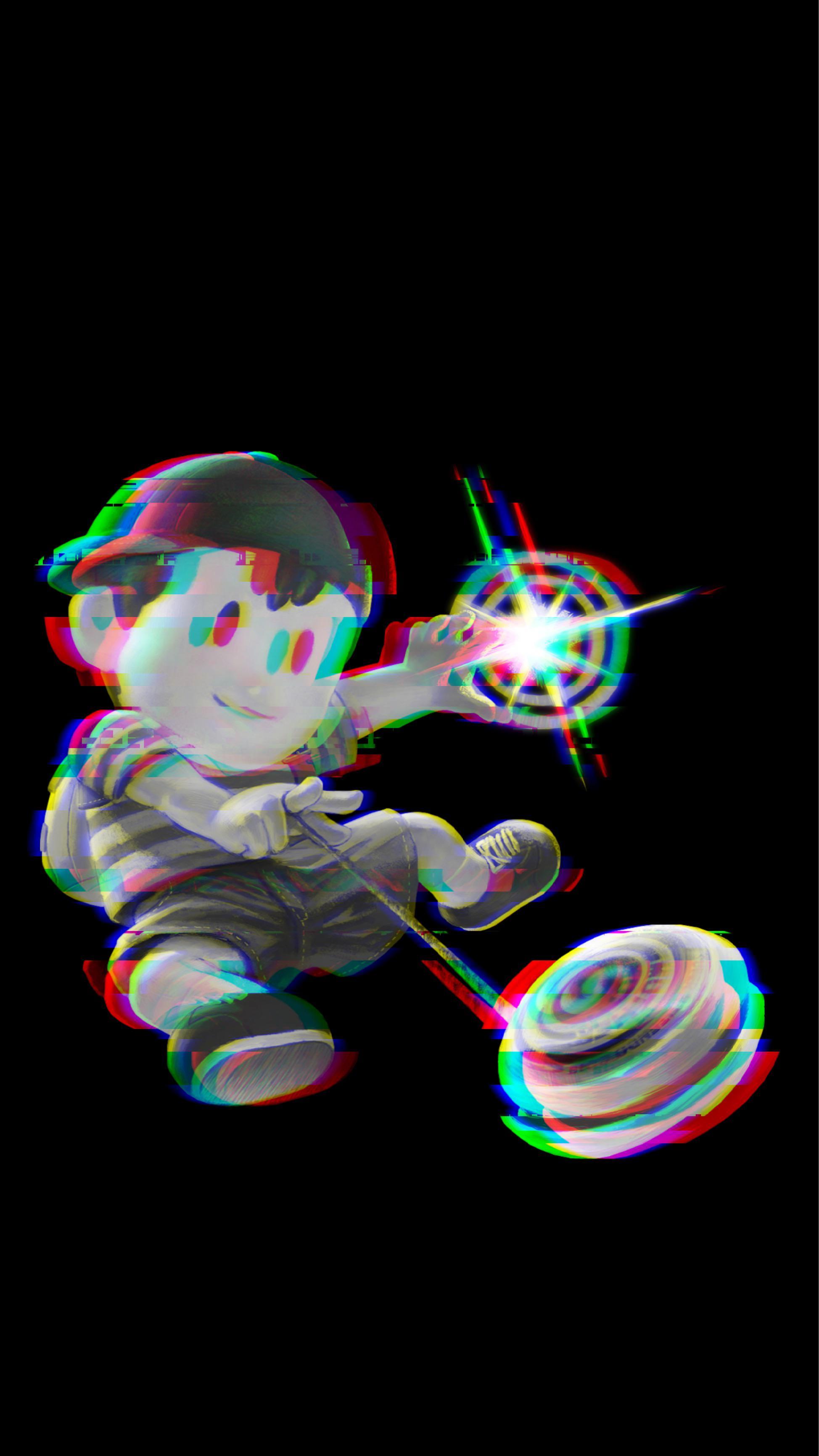 1948x3464 Dark version of Ness wallpaper ☺️