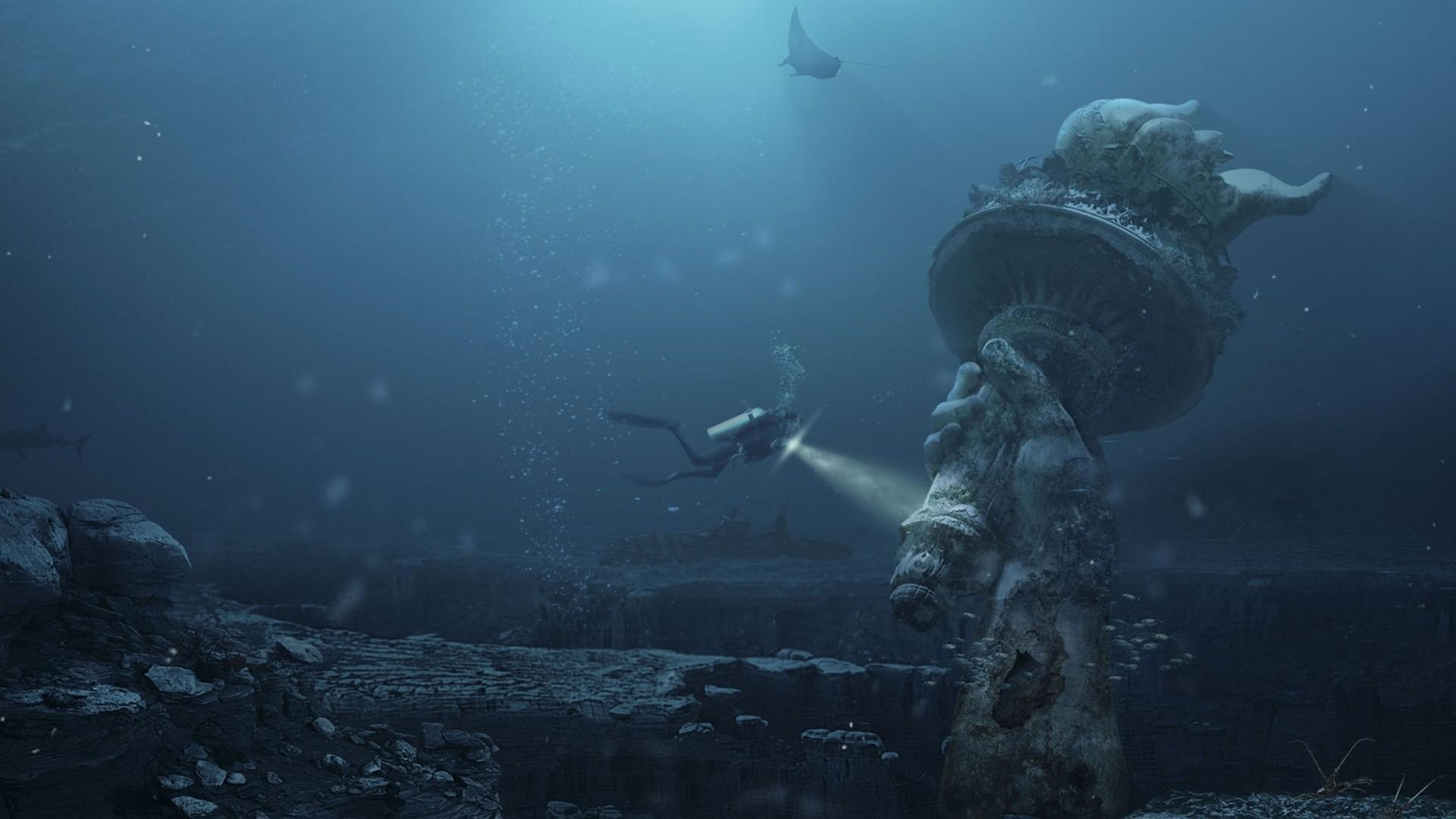 1920x1080 Scuba Diving Wallpaper High Resolution