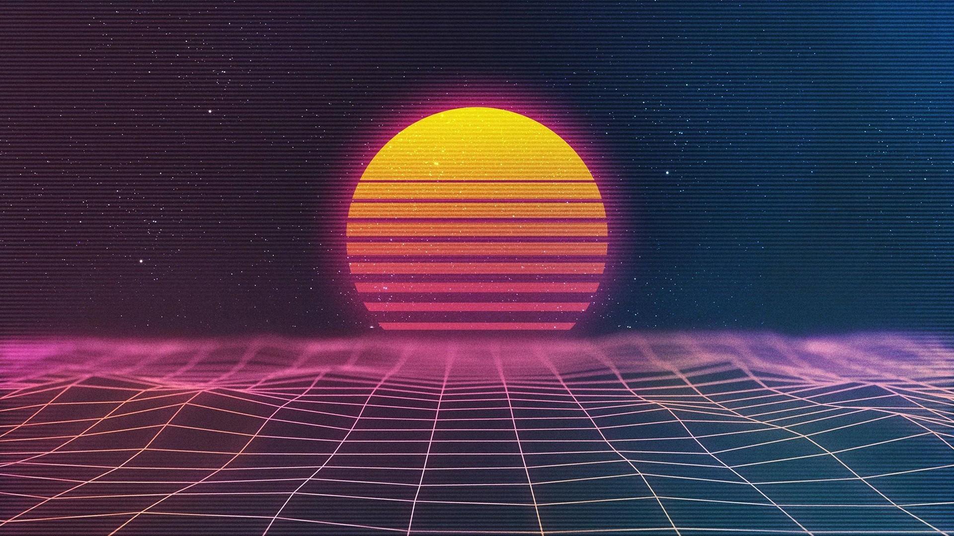 1920x1080 Retro Sci Fi Wallpaper