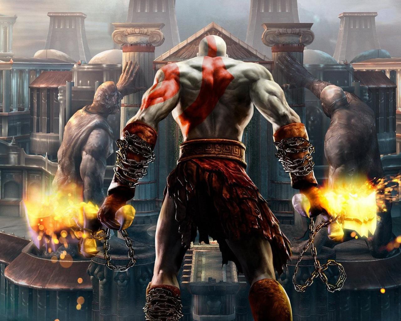 1280x1024 God of War, games desktop PC and Mac wallpaper