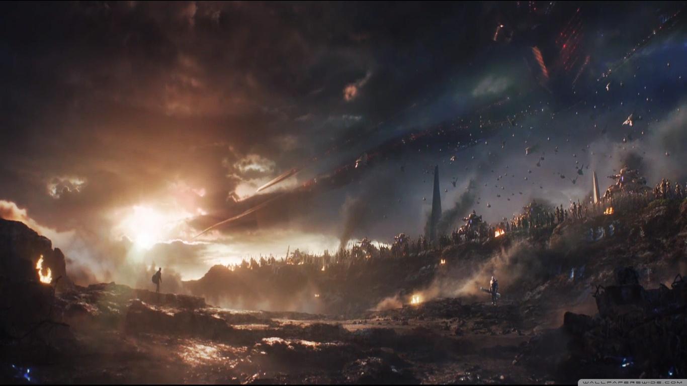 1366x768 Avengers End Game Final Battle Ultra HD Desktop Background Wallpaper for 4K UHD TV
