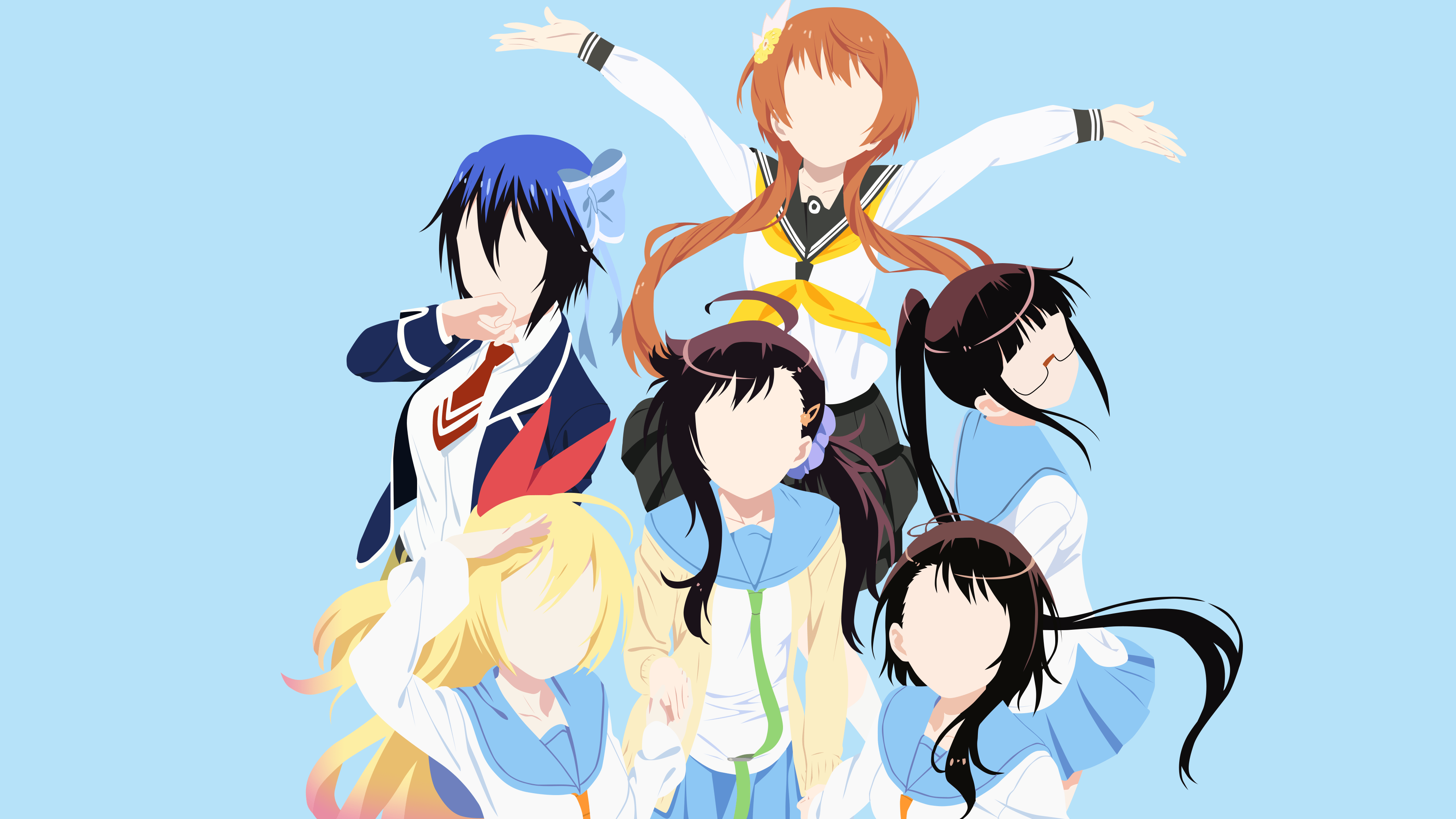 3840x2160 Nisekoi 4K Ultra HD