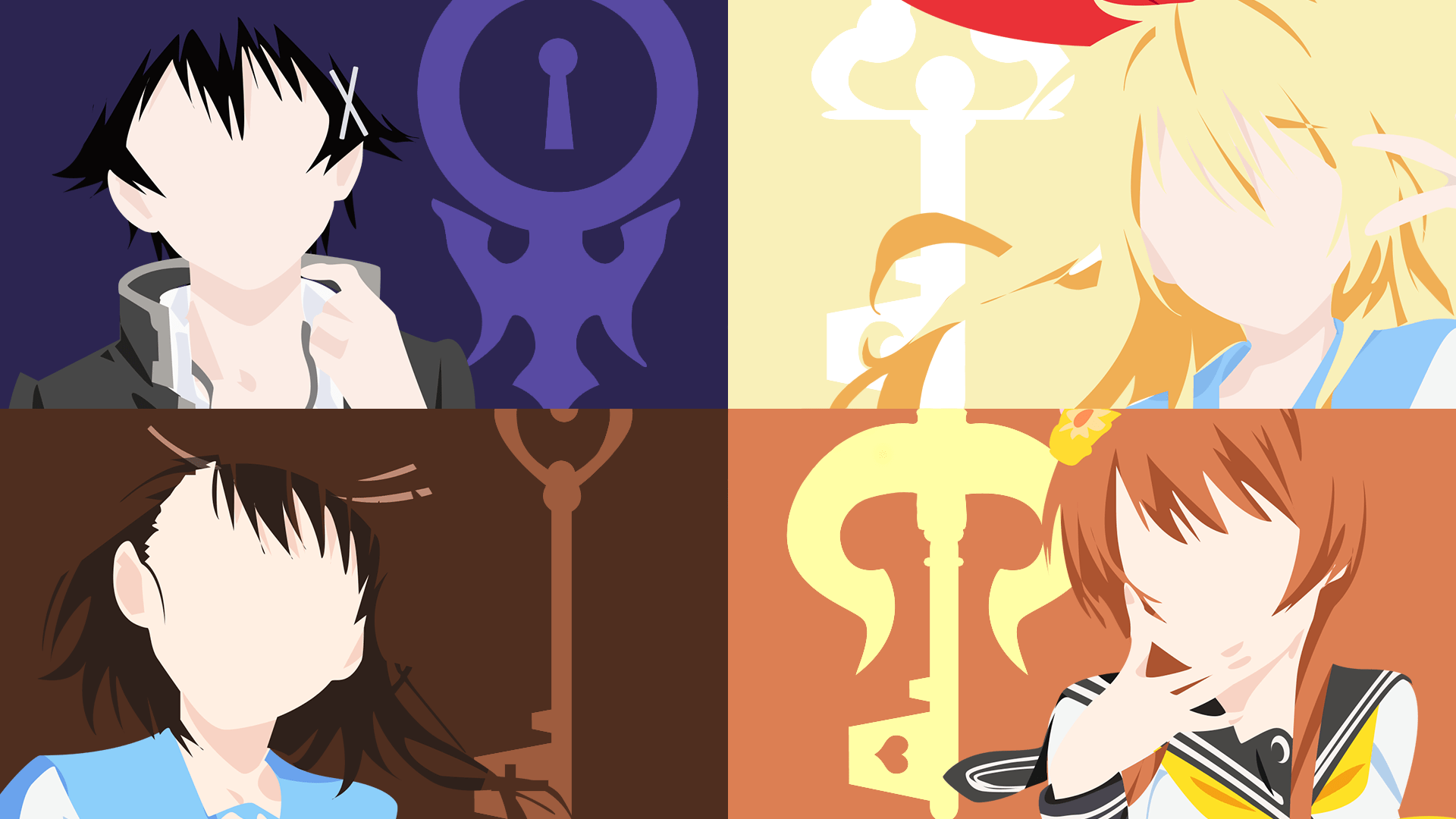 1920x1080 Nisekoi HD Wallpaper