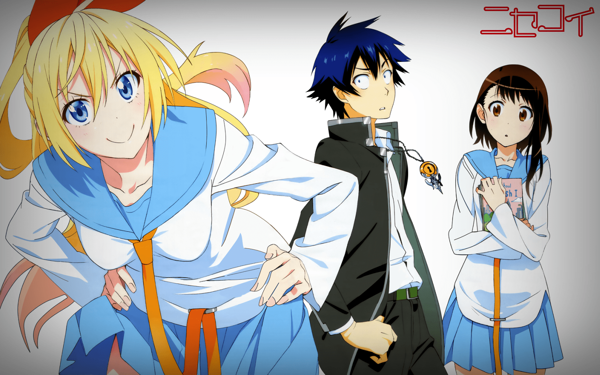 1920x1200 Anime Nisekoi Chitoge Kirisaki Kosaki Onodera Raku Ichijō Wallpaper. Nisekoi chitoge, Nisekoi, Anime