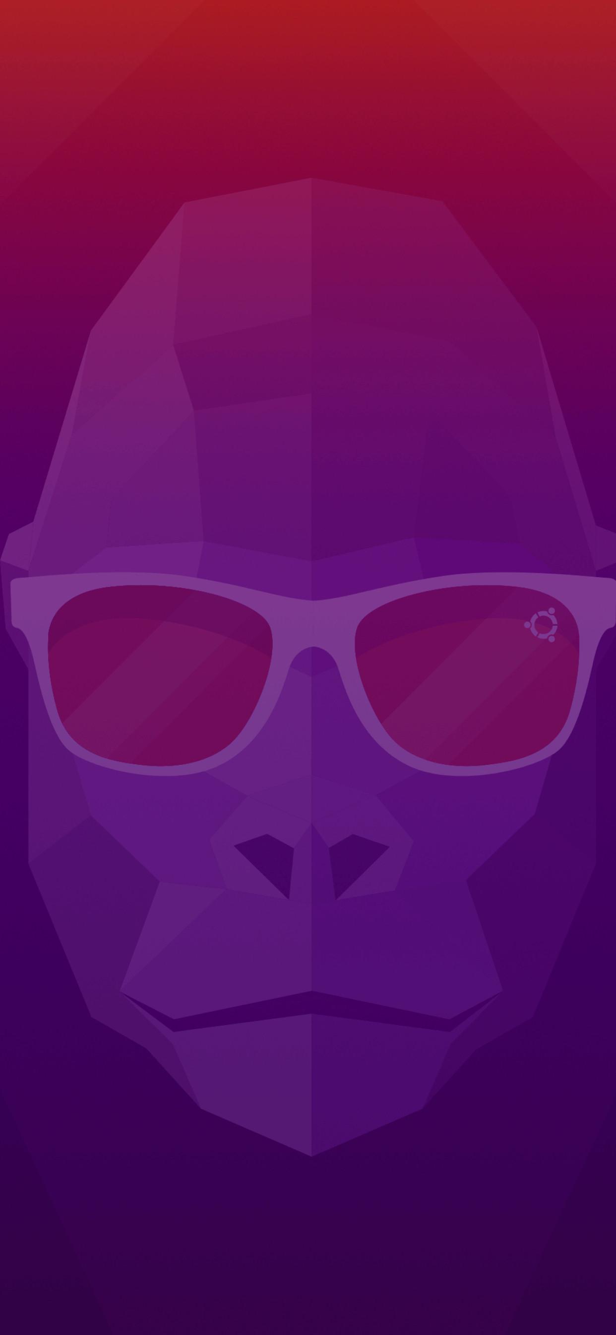 1242x2688 Groovy Gorilla Ubuntu 20 IPhone XS MAX Wallpaper, HD Hi Tech 4K Wallpaper, Image, Photo And Background