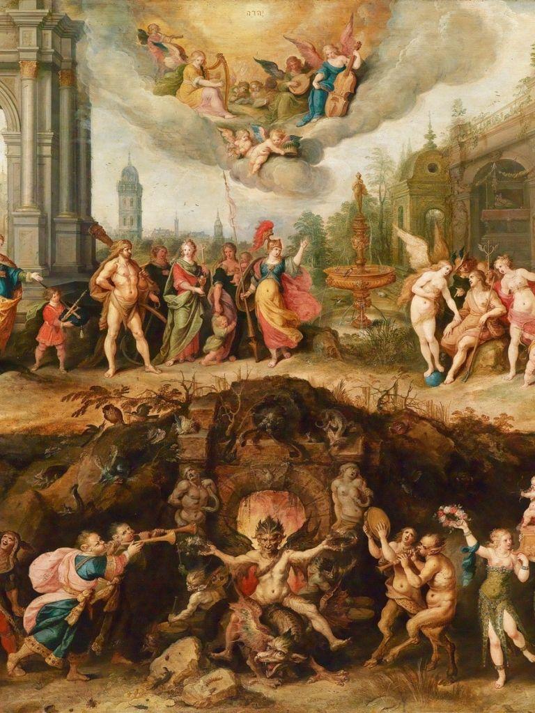 768x1024 Classic Painting Wallpaper