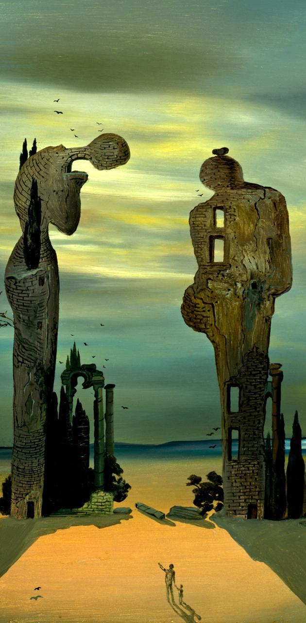 630x1280 Salvador Dali wallpaper