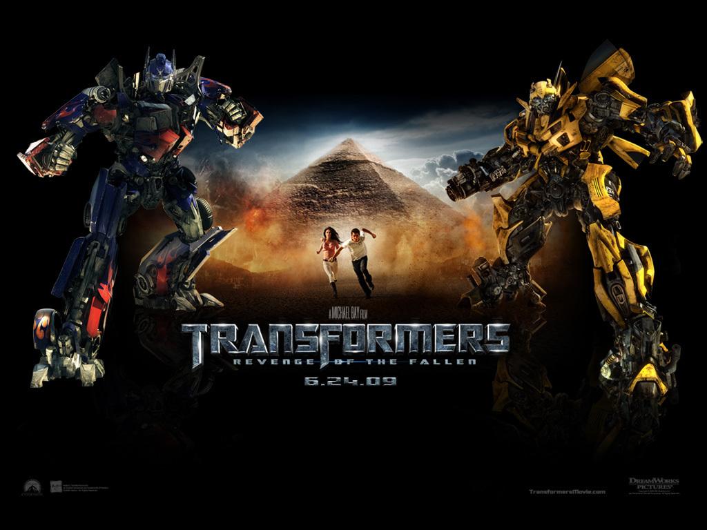 1024x768 Optimus Prime & Bumblebee Prime Wallpaper
