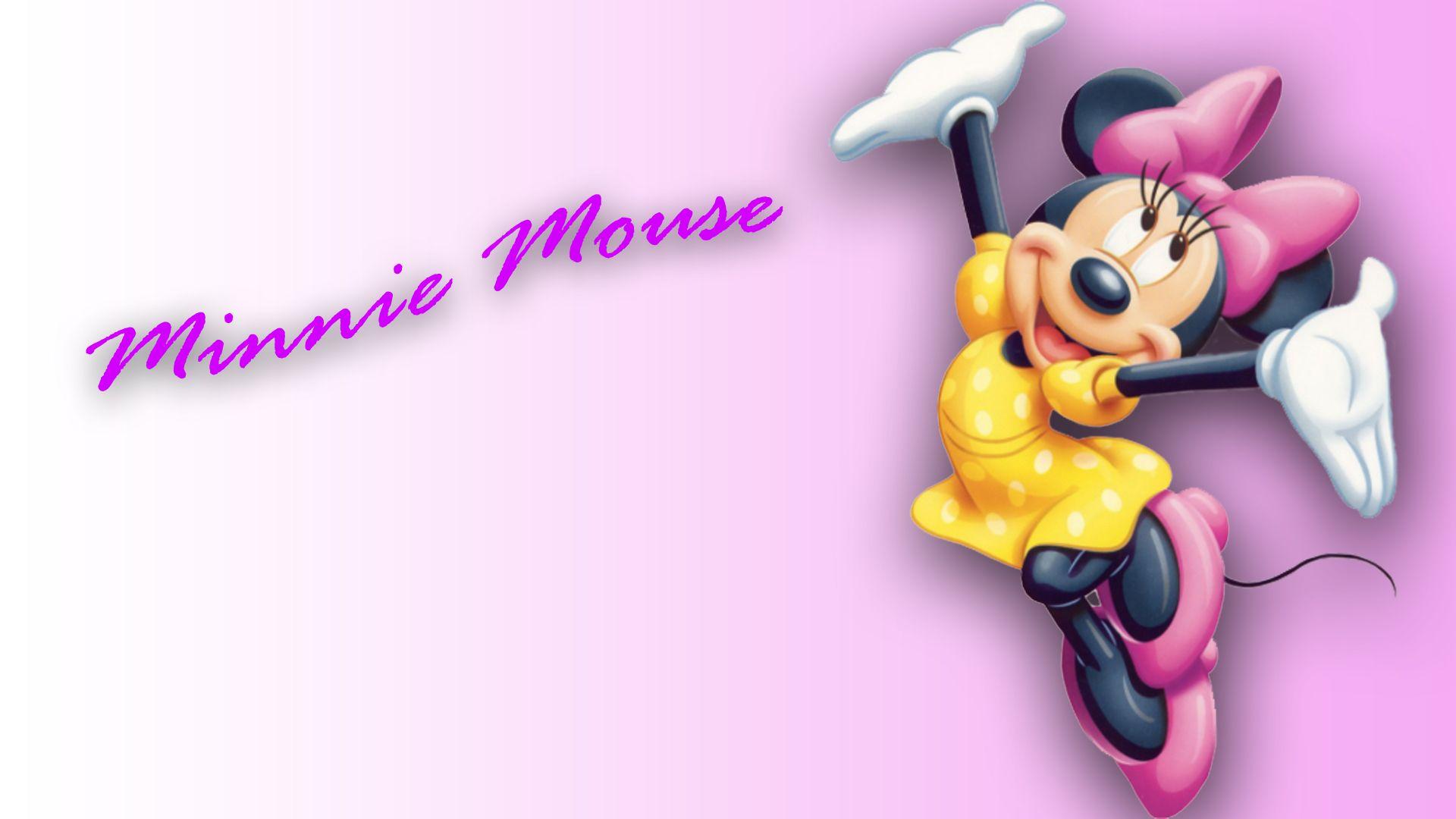 1920x1080 Minnie Mouse Hình nền dễ thương