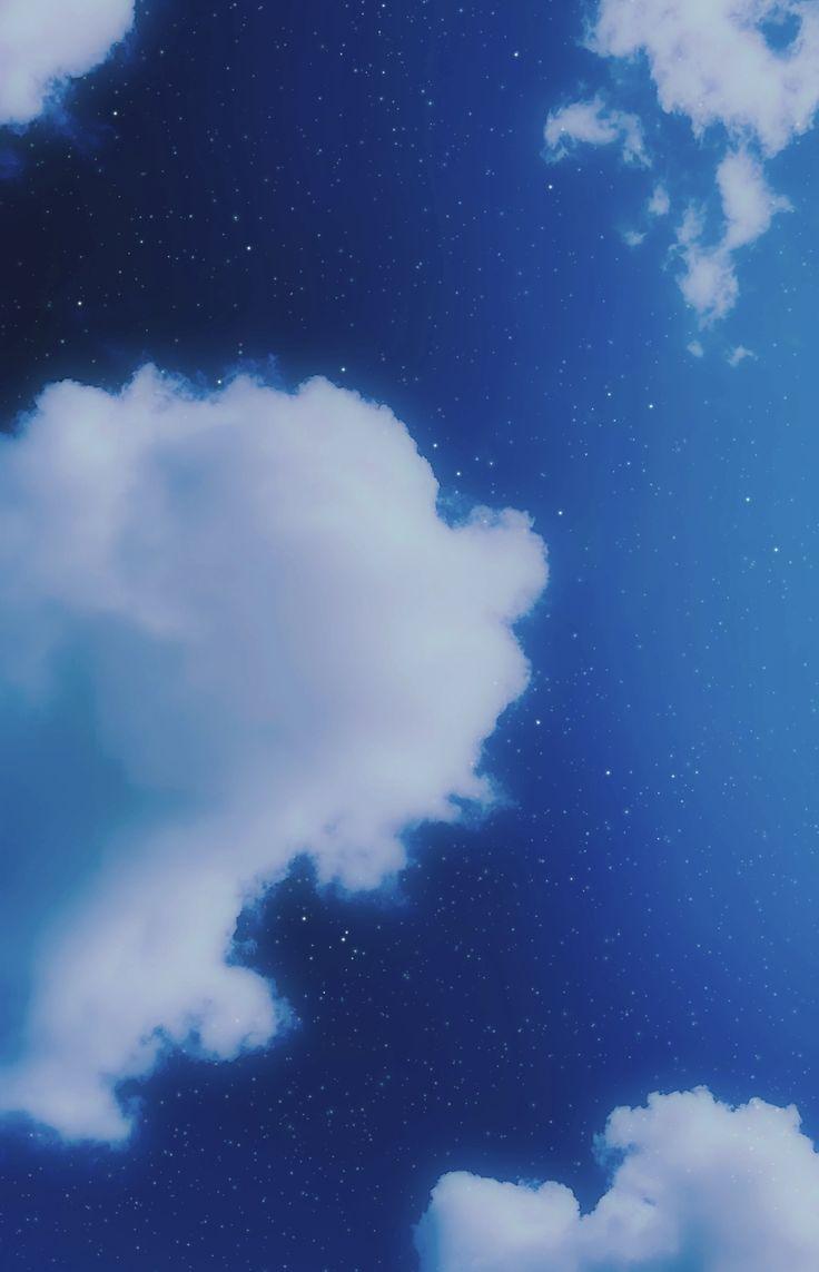 736x1143 Starry Sky Wallpaper. Blue wallpaper phone, iPhone wallpaper sky, Sky aesthetic