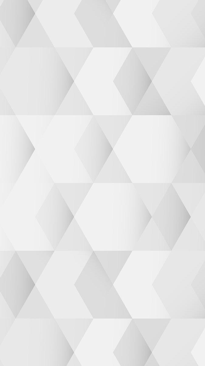 675x1200 White and gray geometric pattern
