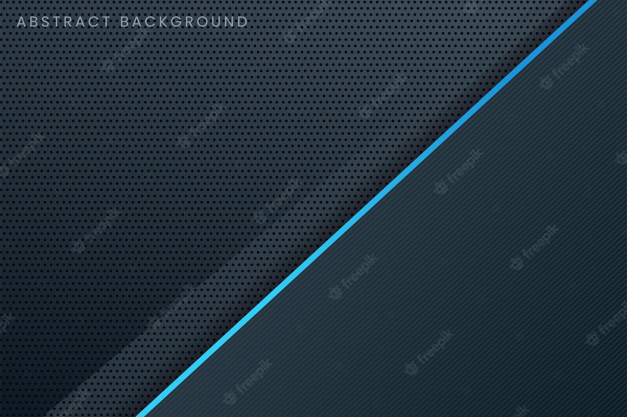 2000x1333 Premium Vector. Modern futuristic black dark grey technology background with shiny blue line
