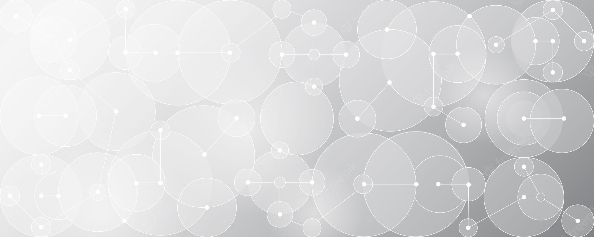 2000x800 Premium Vector. Grey white abstract technology background hi tech digital connect communication high technology