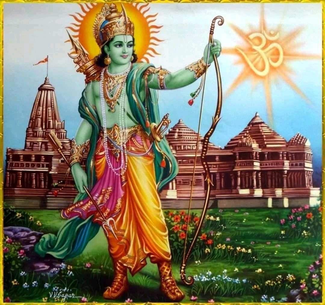 1080x1014 Shree Ram Wallpaper
