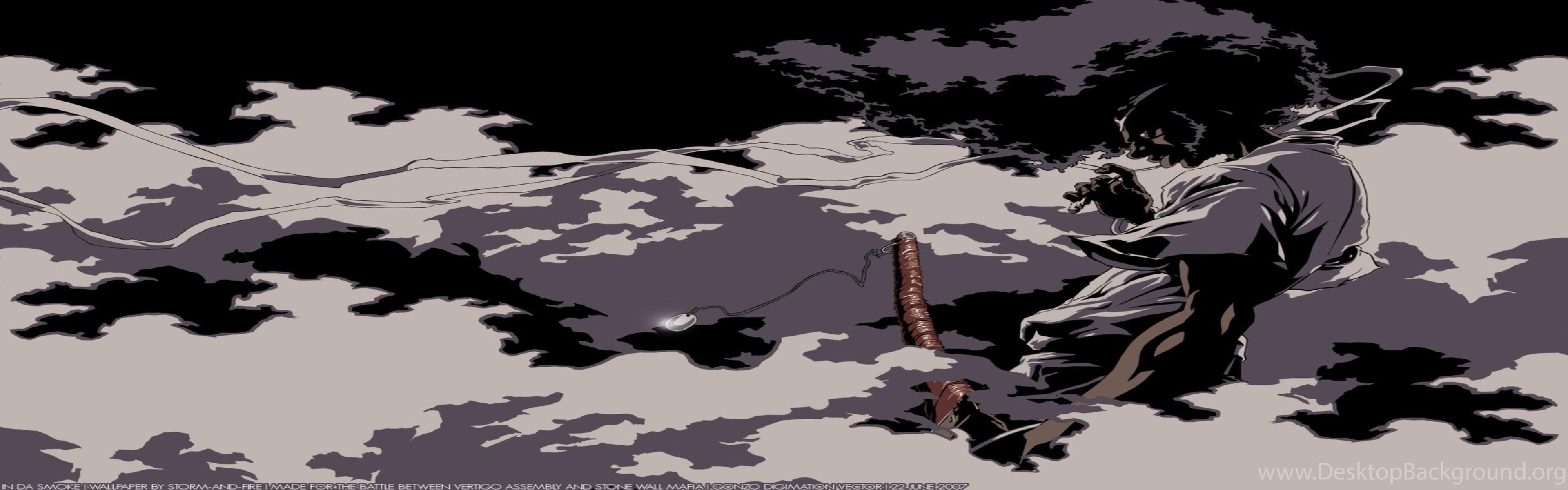 3840x1200 Afro Samurai Wallpaper