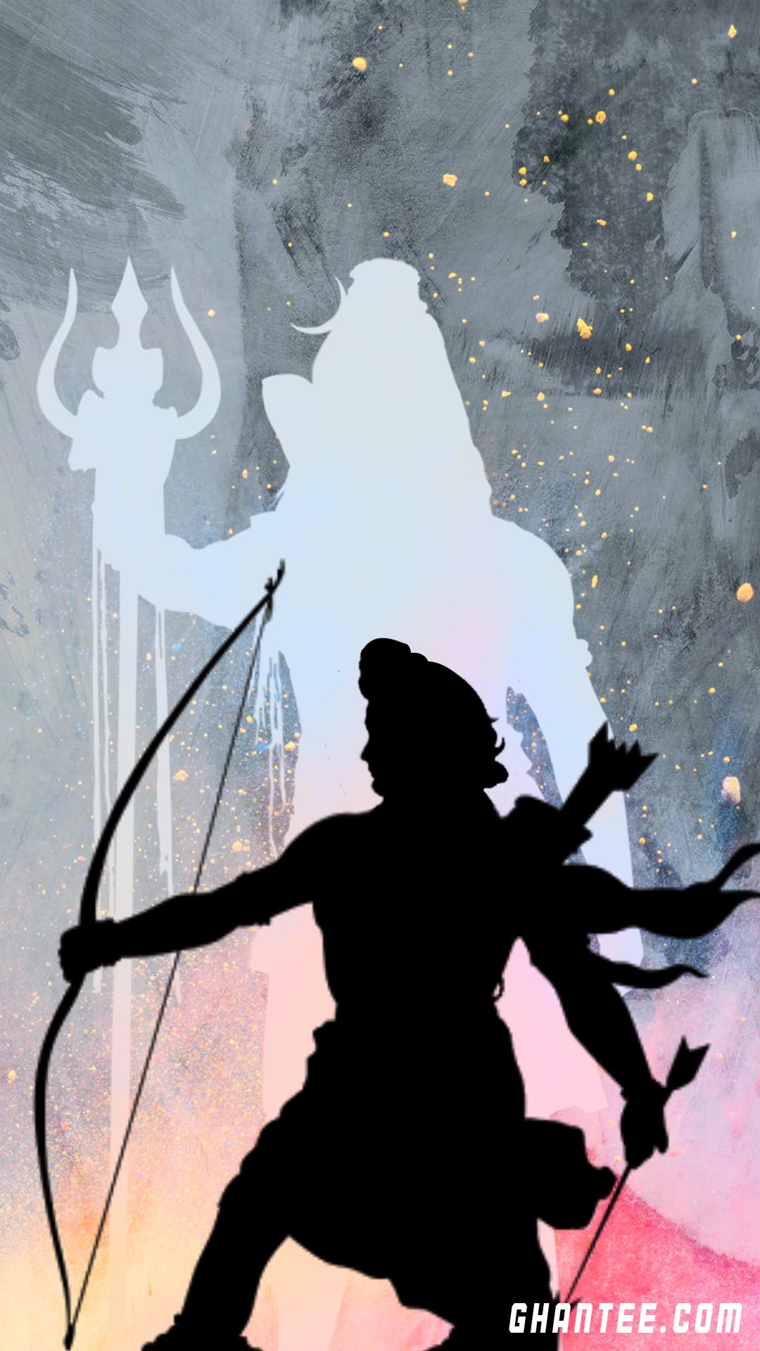 1080x1920 lord shiva and shri ram HD phone wallpaper x 1920