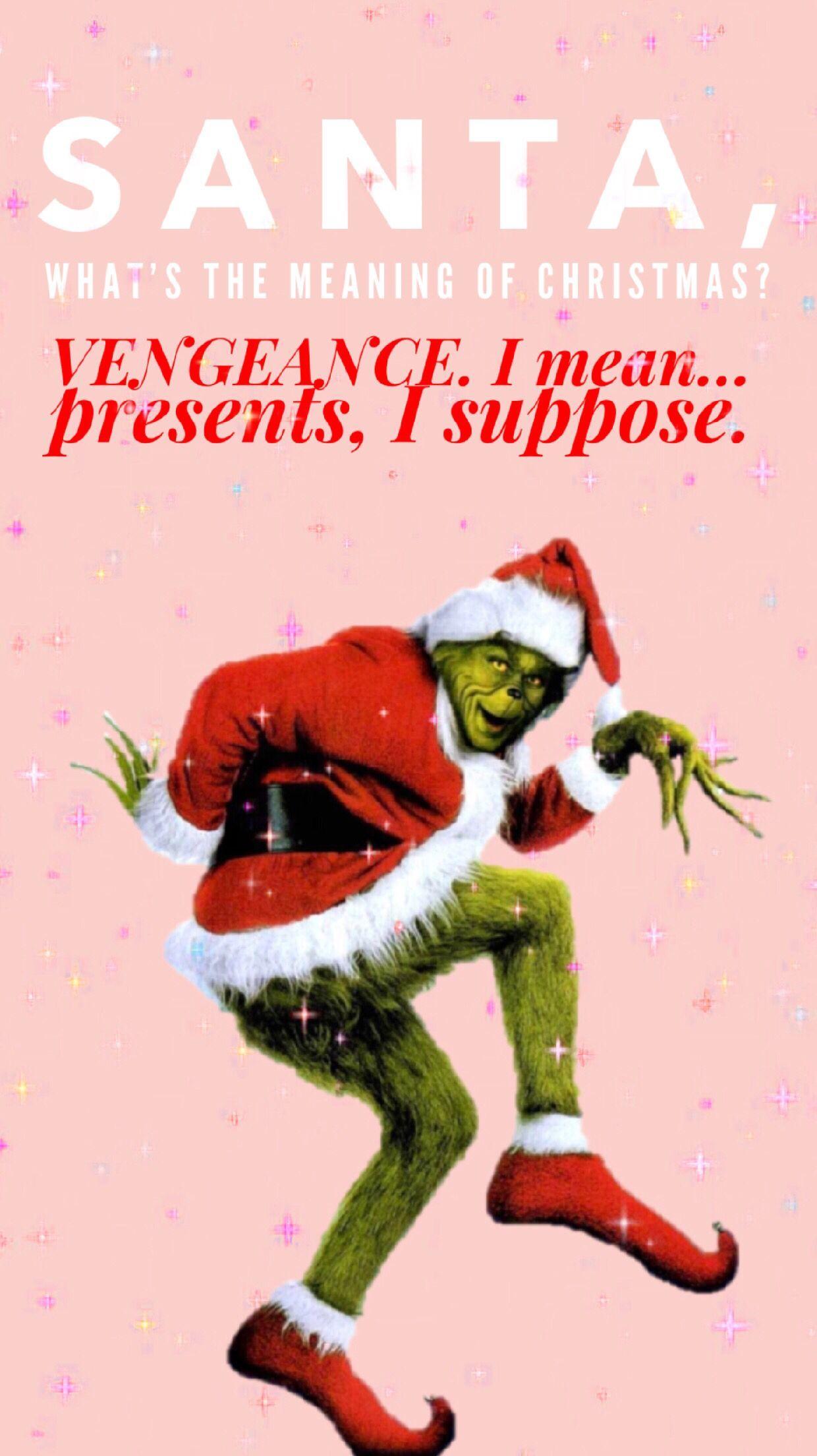 1240x2208 Grinch Quote Wallpaper