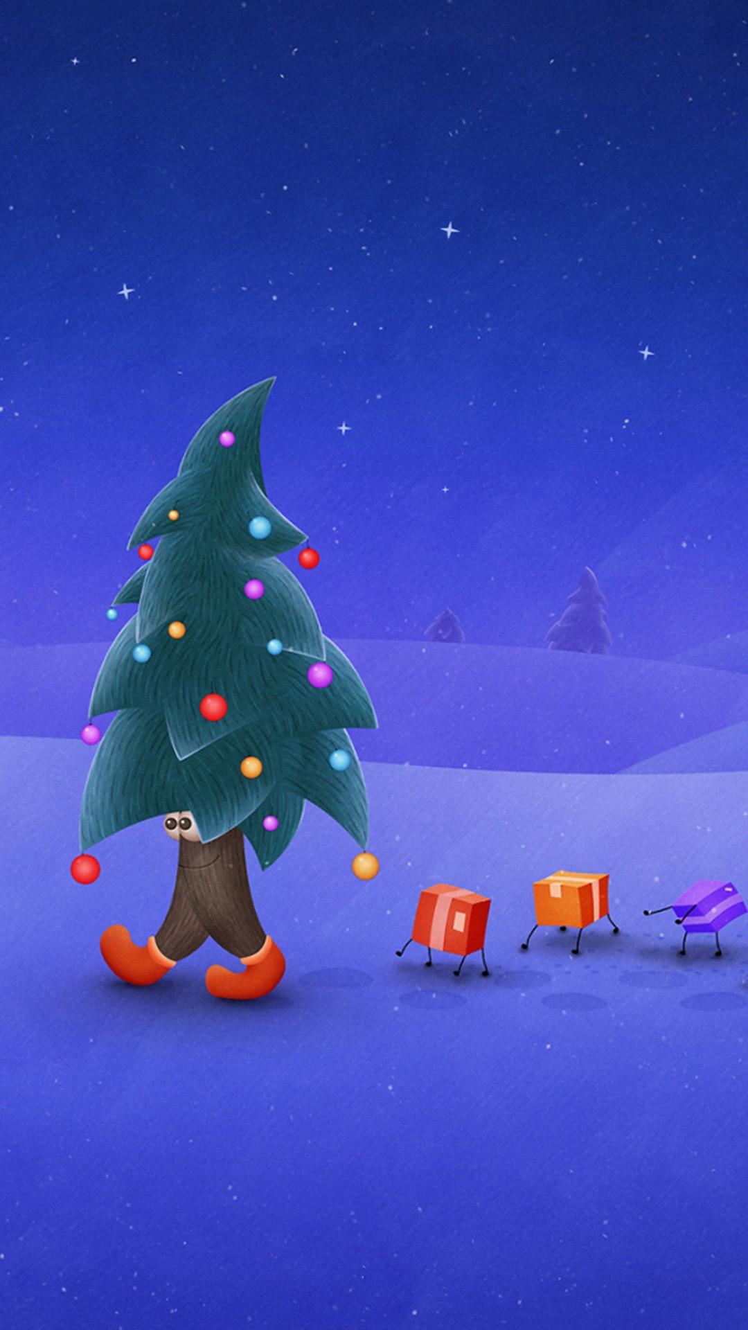 1080x1920 Funny Christmas Wallpaper