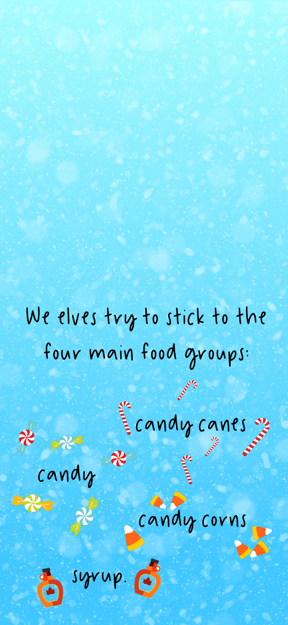 1125x2436 Elf Themed iPhone Wallpaper and Ivory