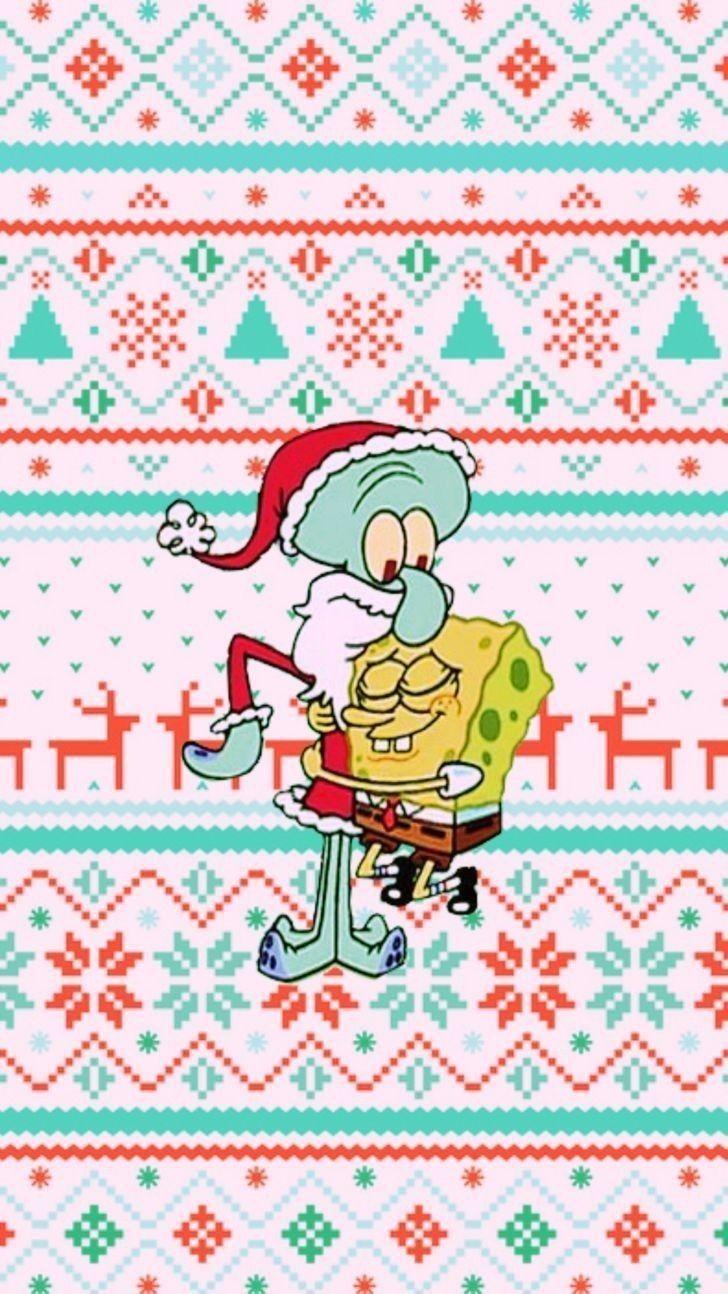 728x1294 Spongebob. Wallpaper iphone christmas, Christmas phone wallpap. Christmas phone wallpaper, Wallpaper iphone christmas, Spongebob christmas