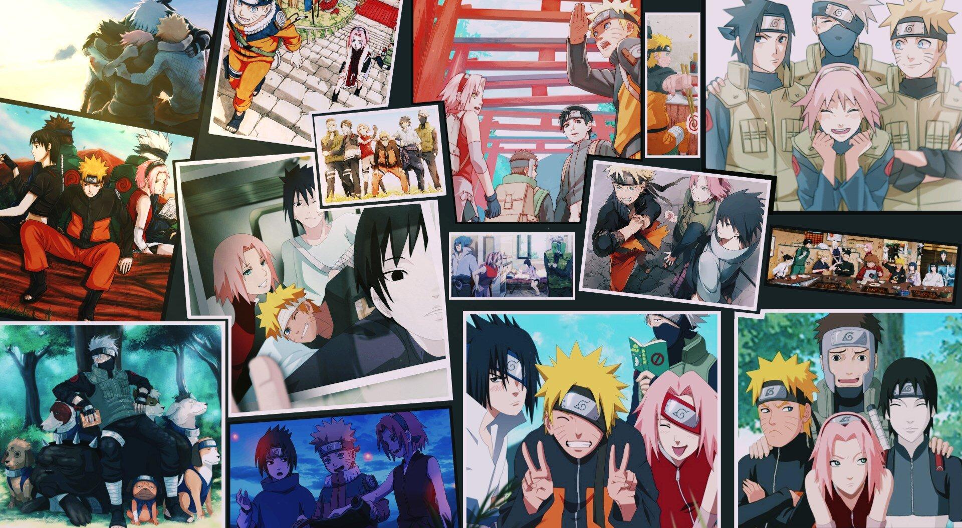 Naruto Collage Desktop Wallpapers Top Free Naruto Collage Desktop