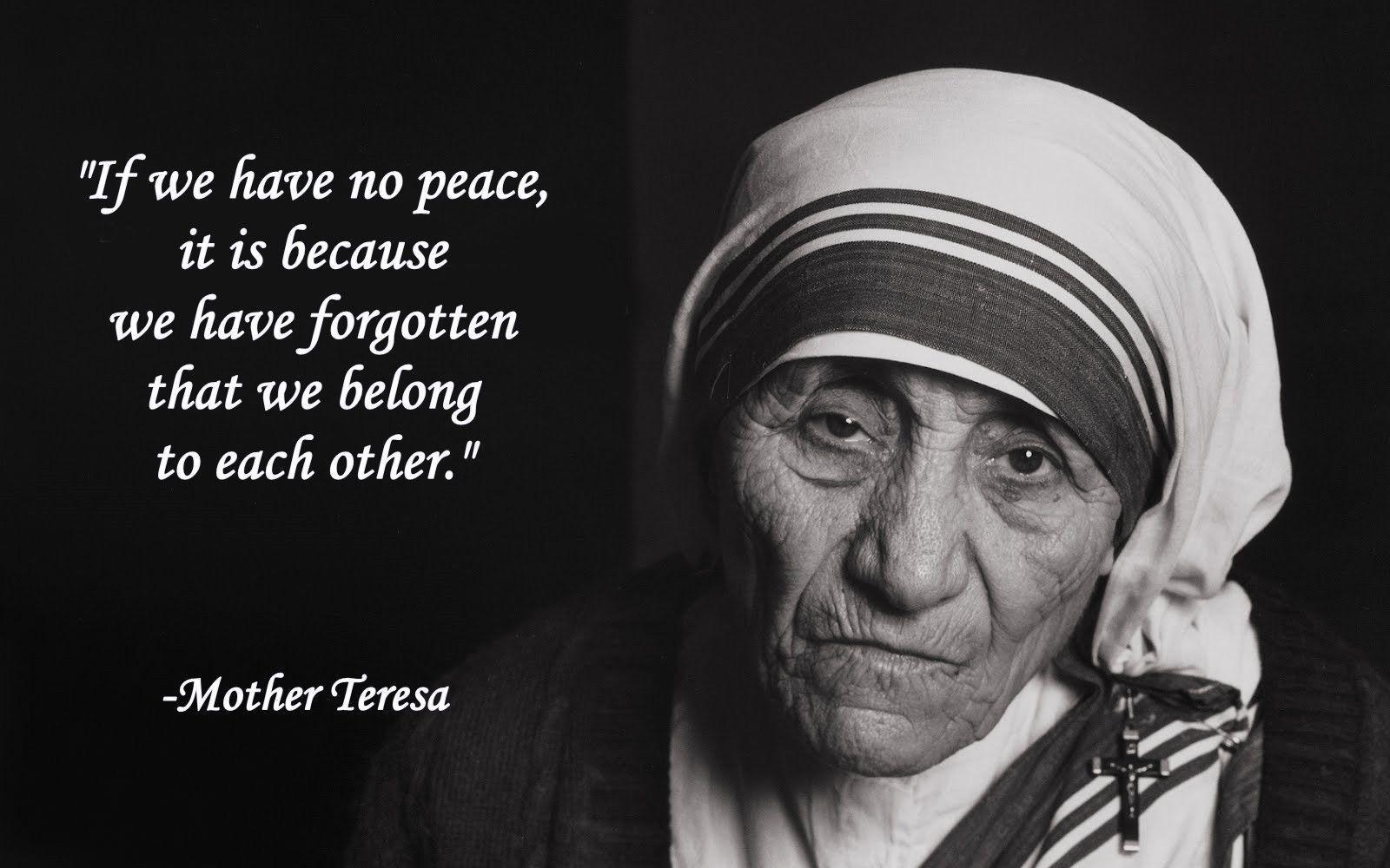 1600x1000 Mother Teresa Quotes Wallpaper