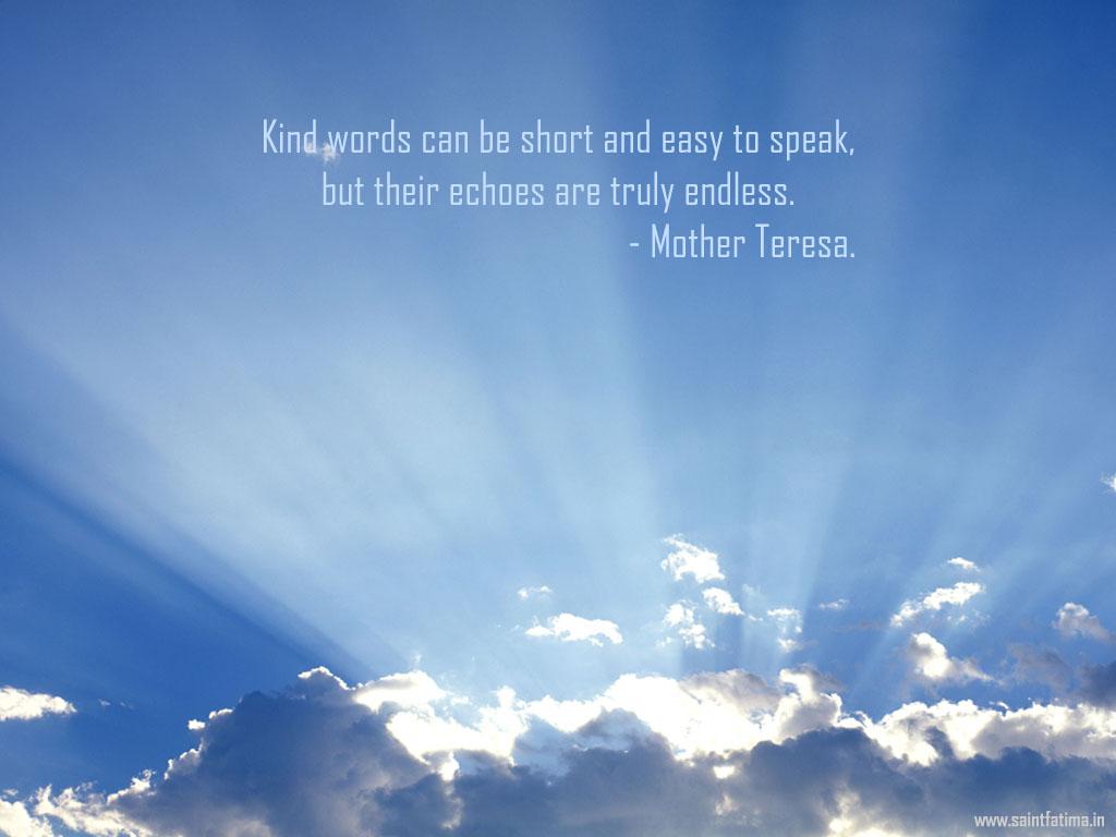 1024x768 Mother Teresa Quotes Wallpaper. QuotesGram