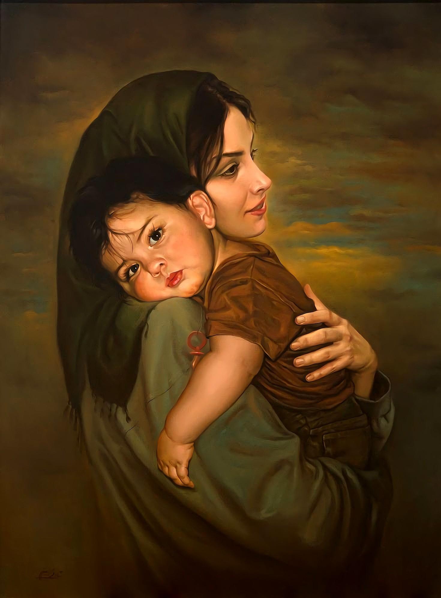 1470x1996 Mother love Wallpaper Download
