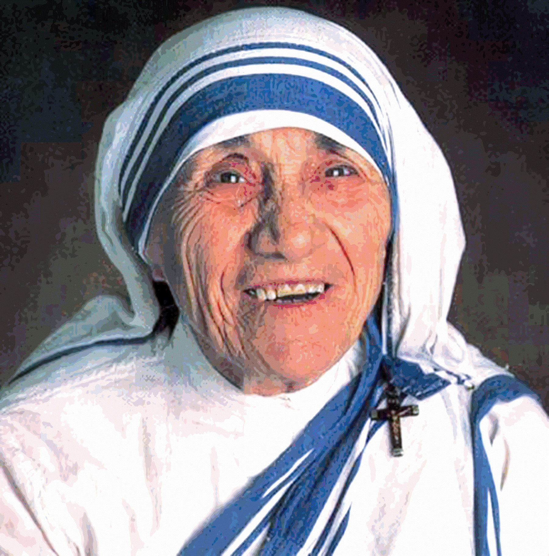 1800x1825 mother theresa. Frases de la madre teresa, Madre teresa, Santa teresa de calcuta