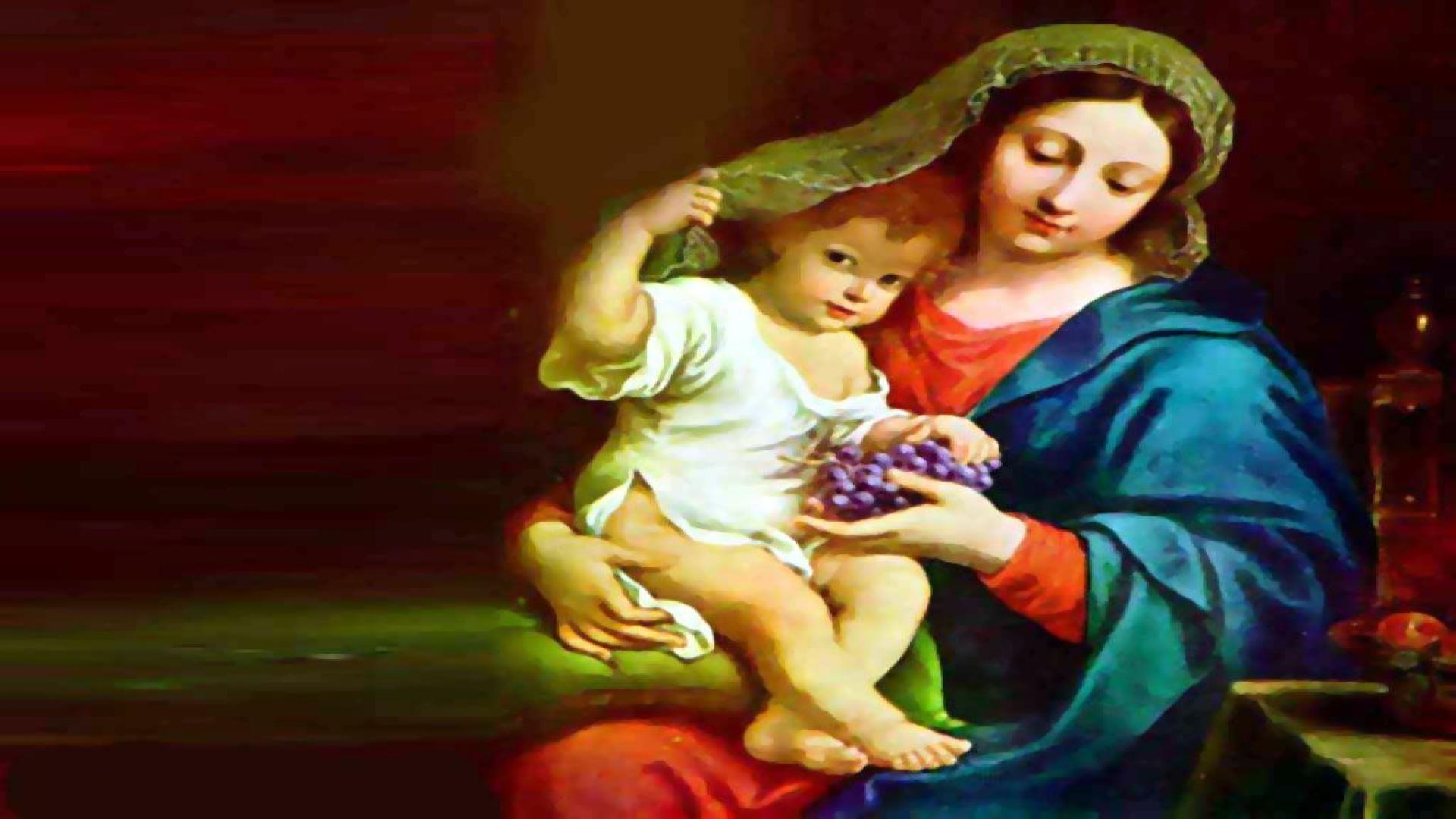 1920x1080 Blessed Virgin Mary Wallpaper