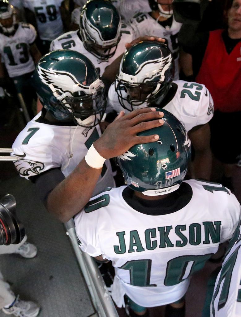 779x1024 Michael Vick, Desean Jackson Vick and Desean Jackson Photo