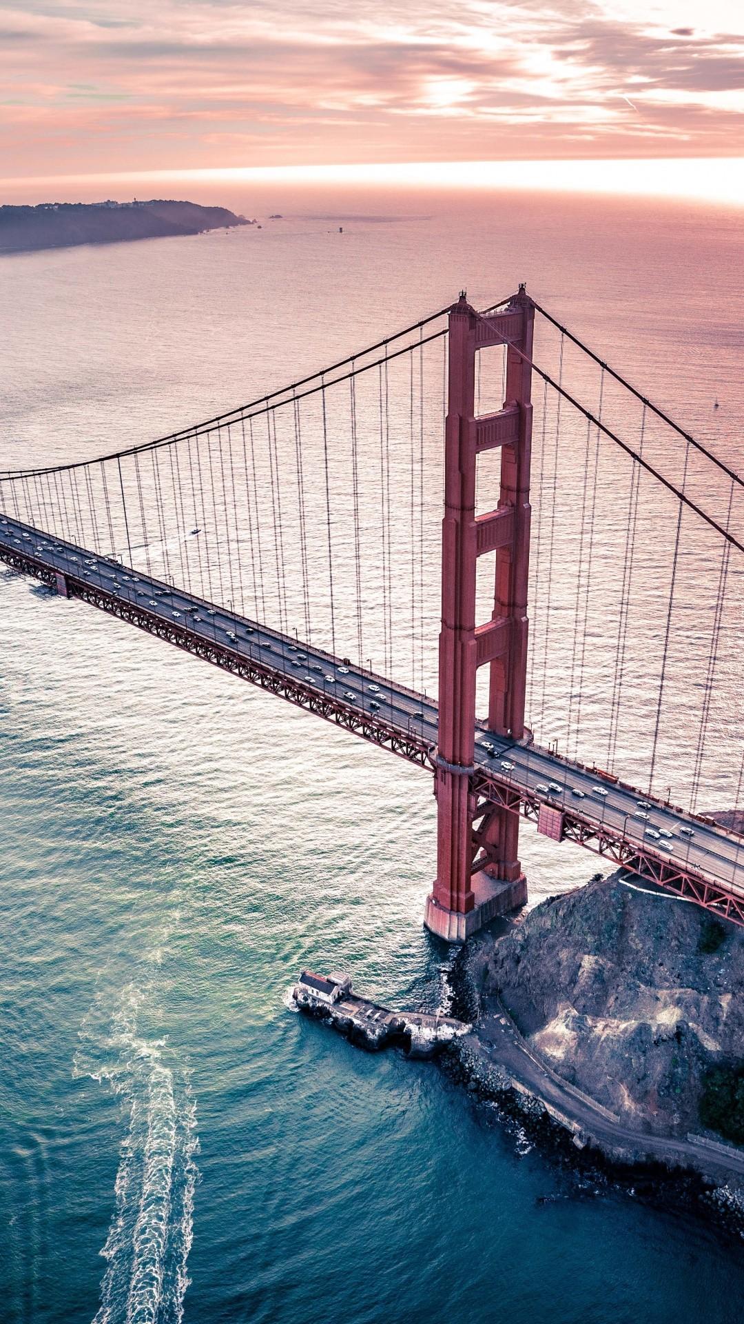 1080x1920 Golden Gate Bridge iPhone Wallpaper