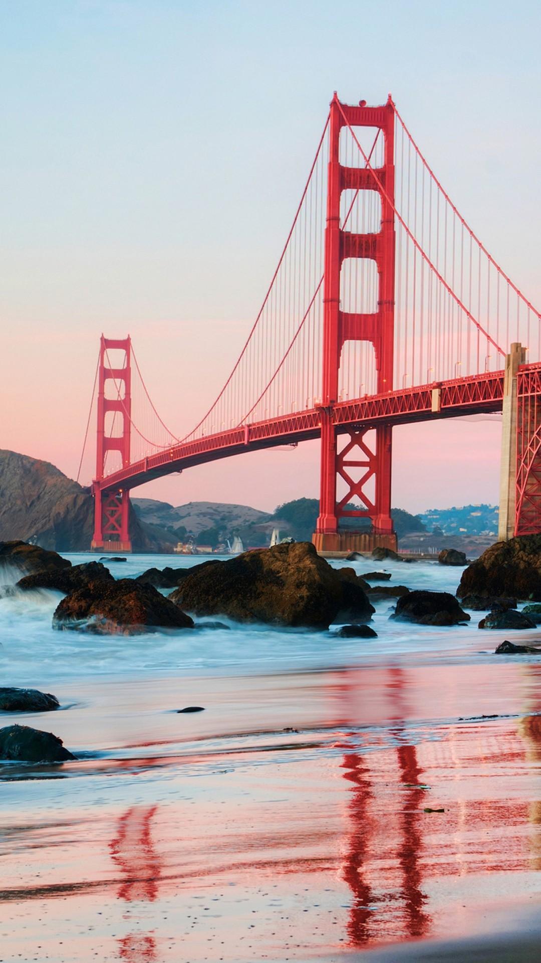 1080x1920 Golden Gate Bridge iPhone Wallpaper