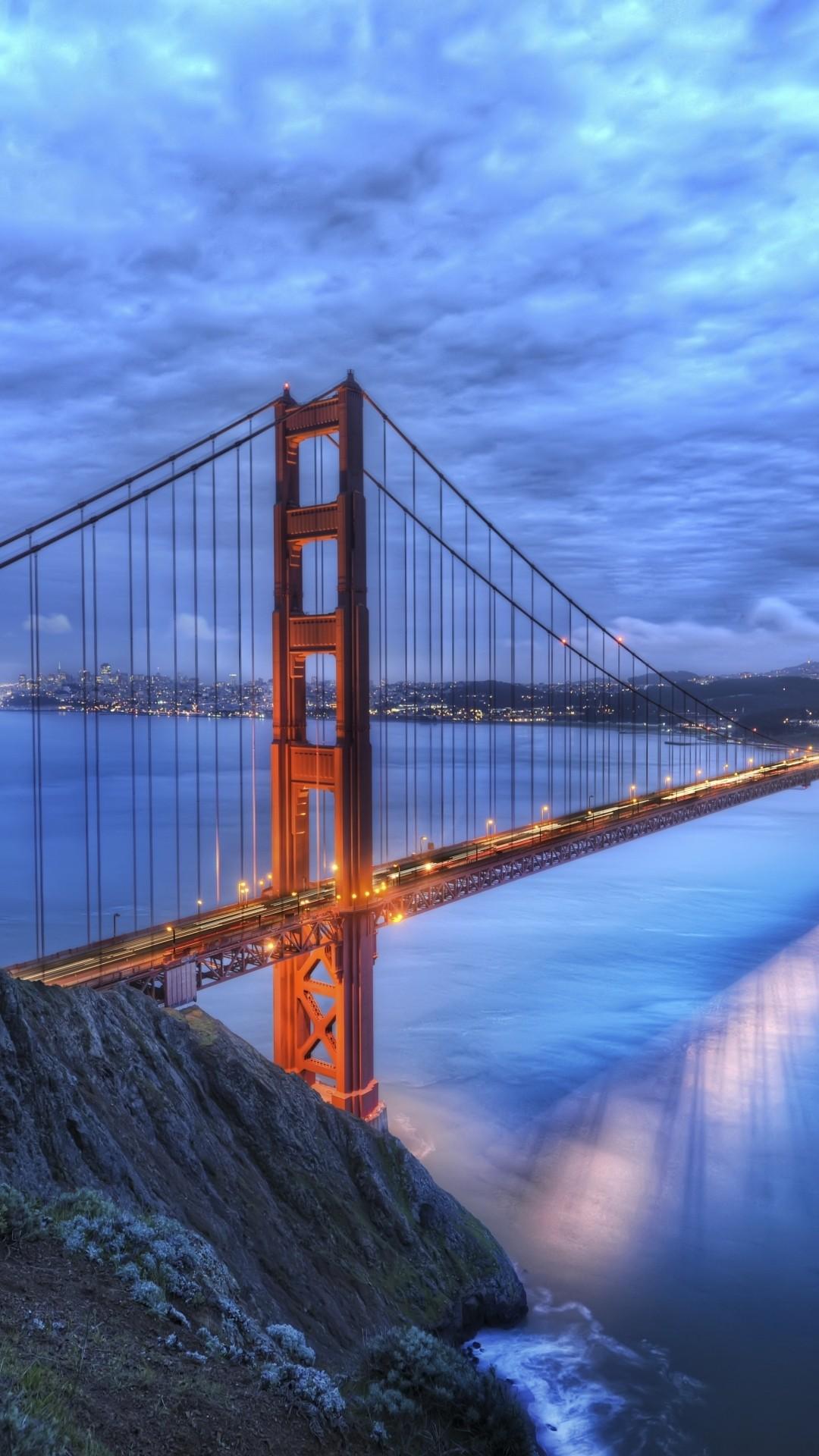 1080x1920 Golden Gate Bridge iPhone Wallpaper