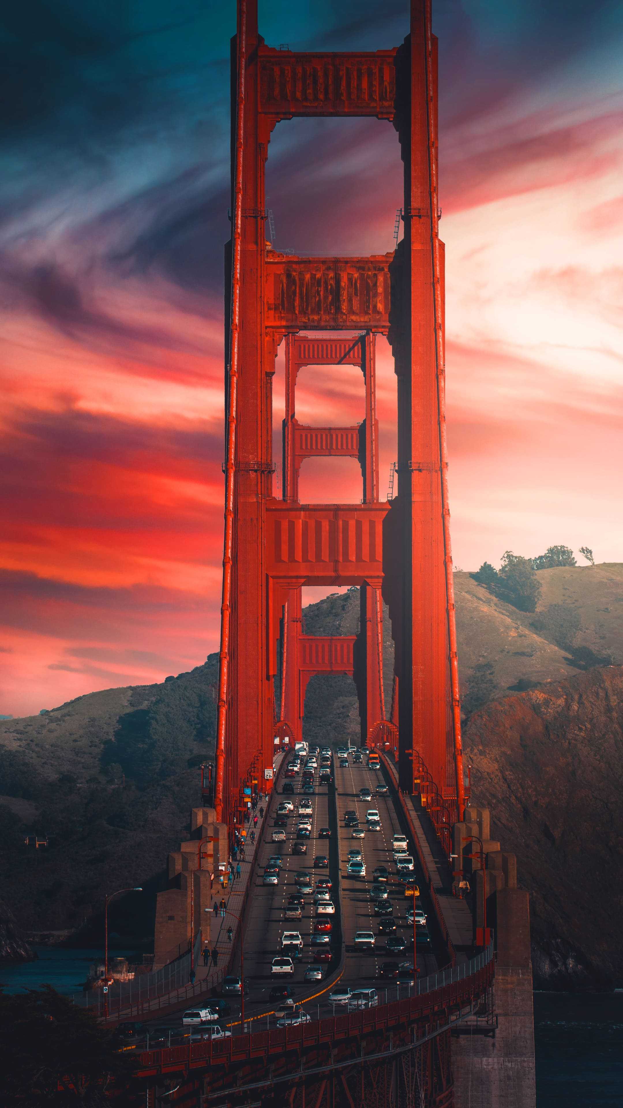2160x3840 Golden Gate Bridge Wallpaper