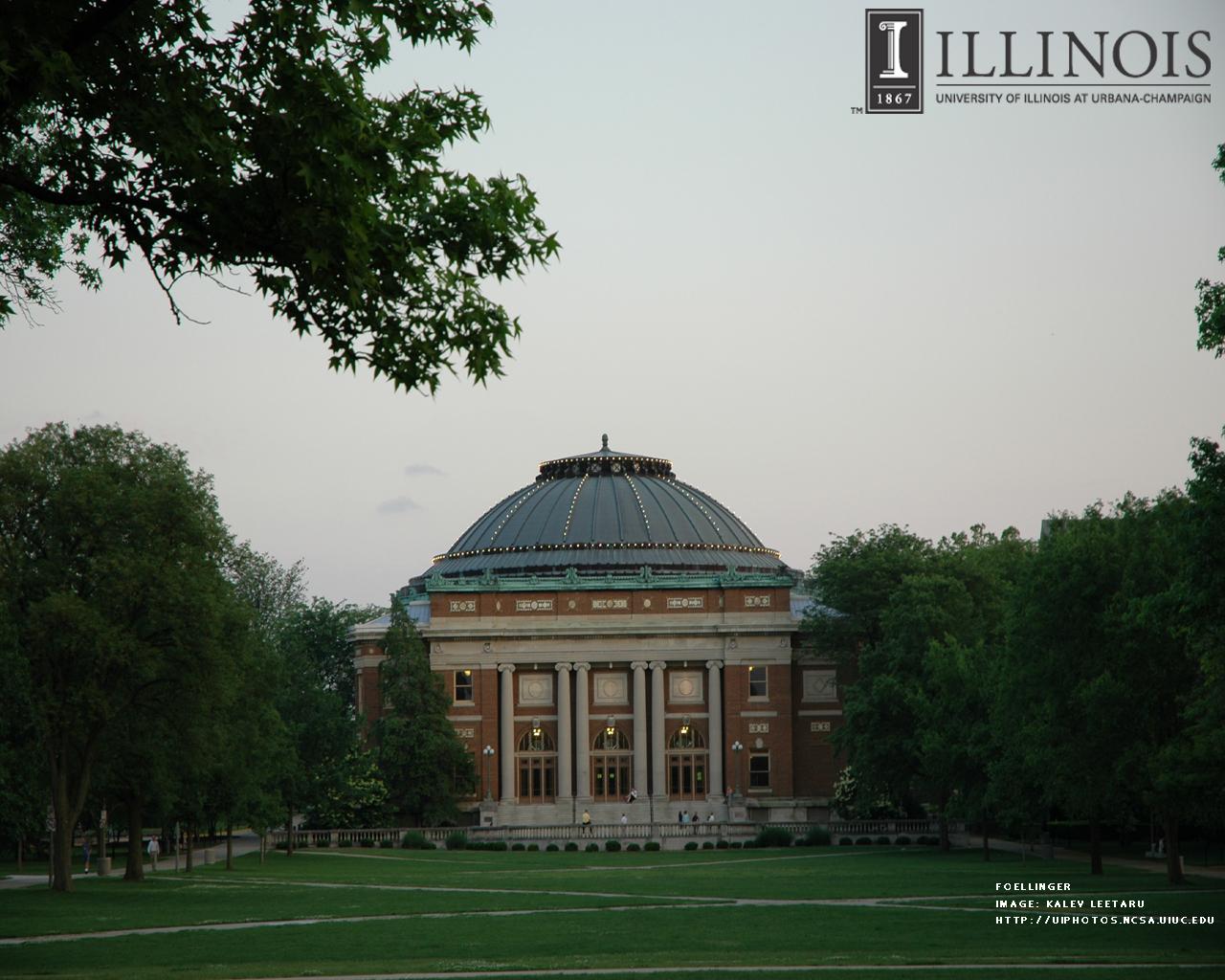 1280x1024 Historical Desktop Wallpaper: Urbana Champaign Campus: Phantasm Photographic Presevation Project: A Photographic Record Of The University Of Illinois