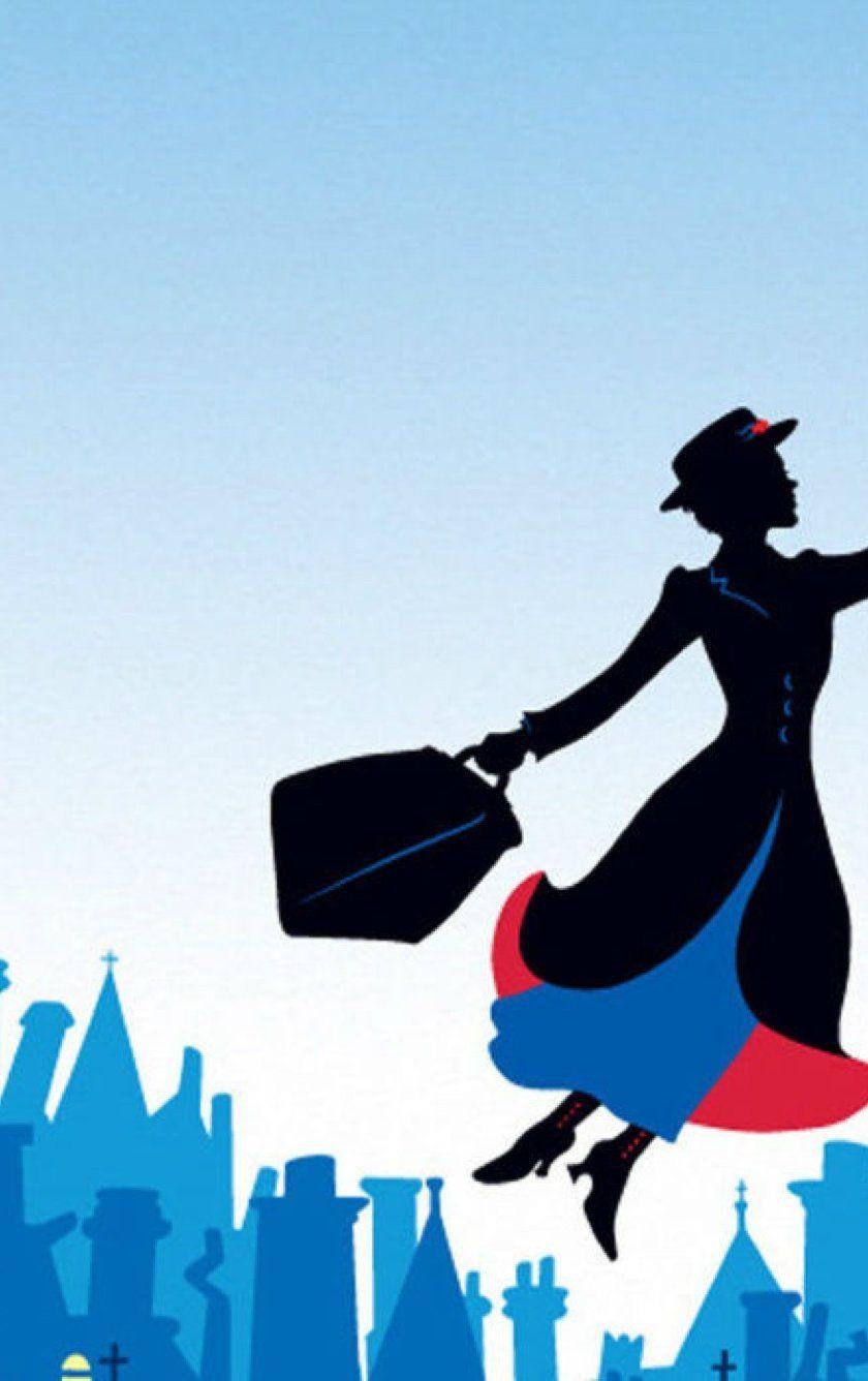 840x1336 Mary Poppins Broadway Poster, Full HD 2K Wallpaper