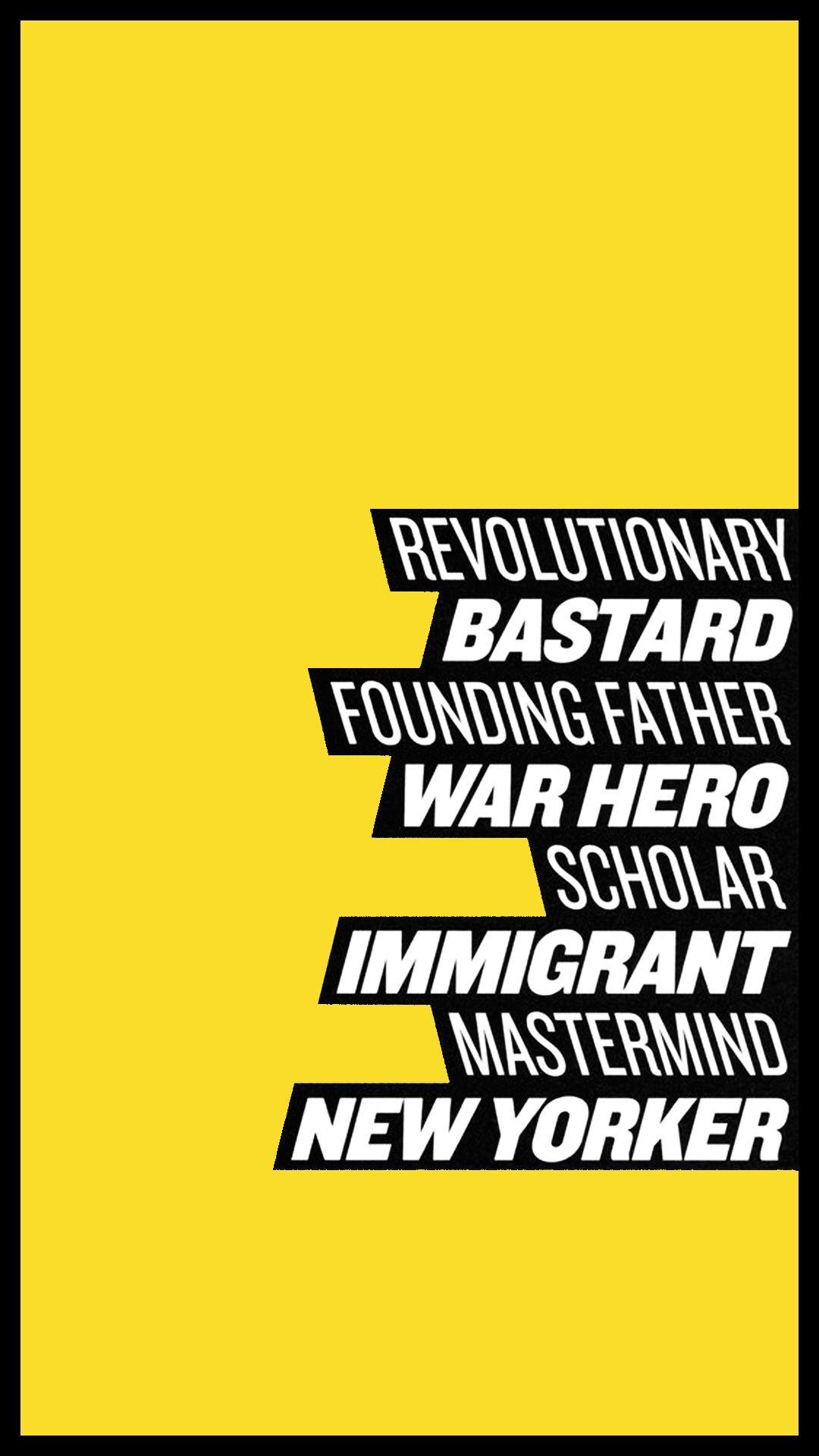 1080x1920 Hamilton Background 1 // 2 // 3 // 4