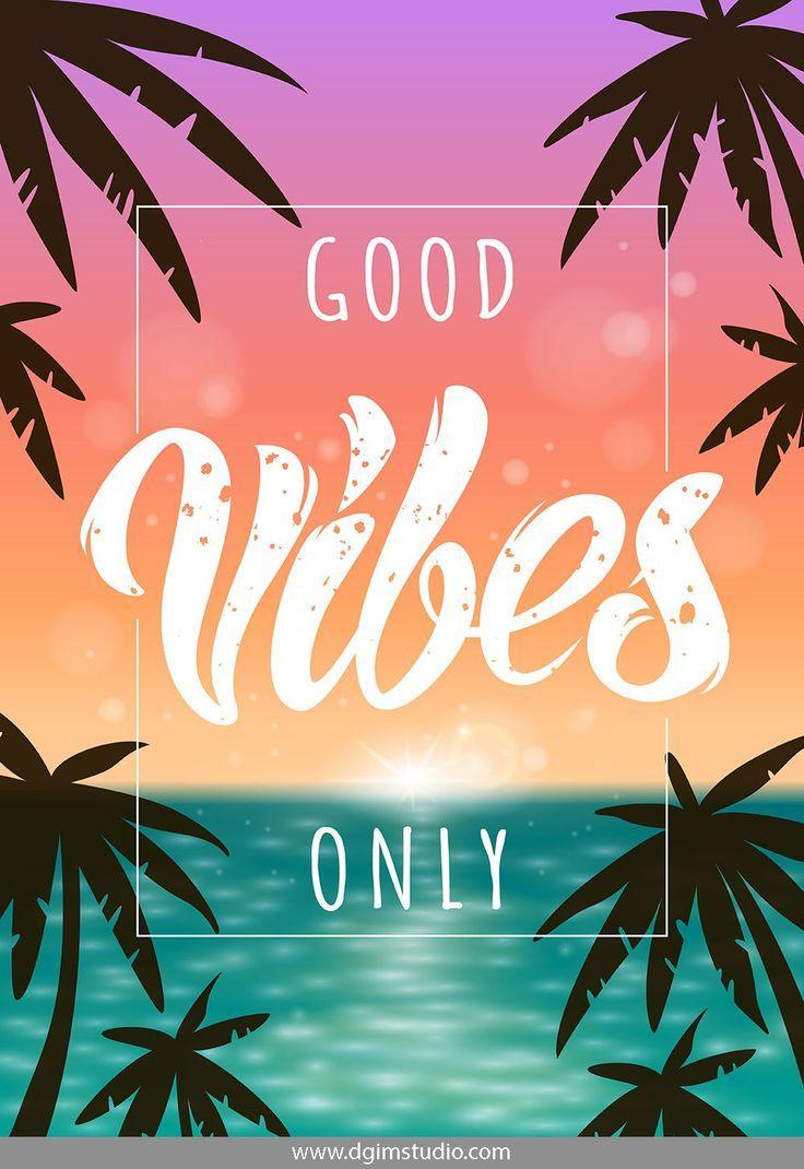 736x1070 Good Vibes Wallpaper