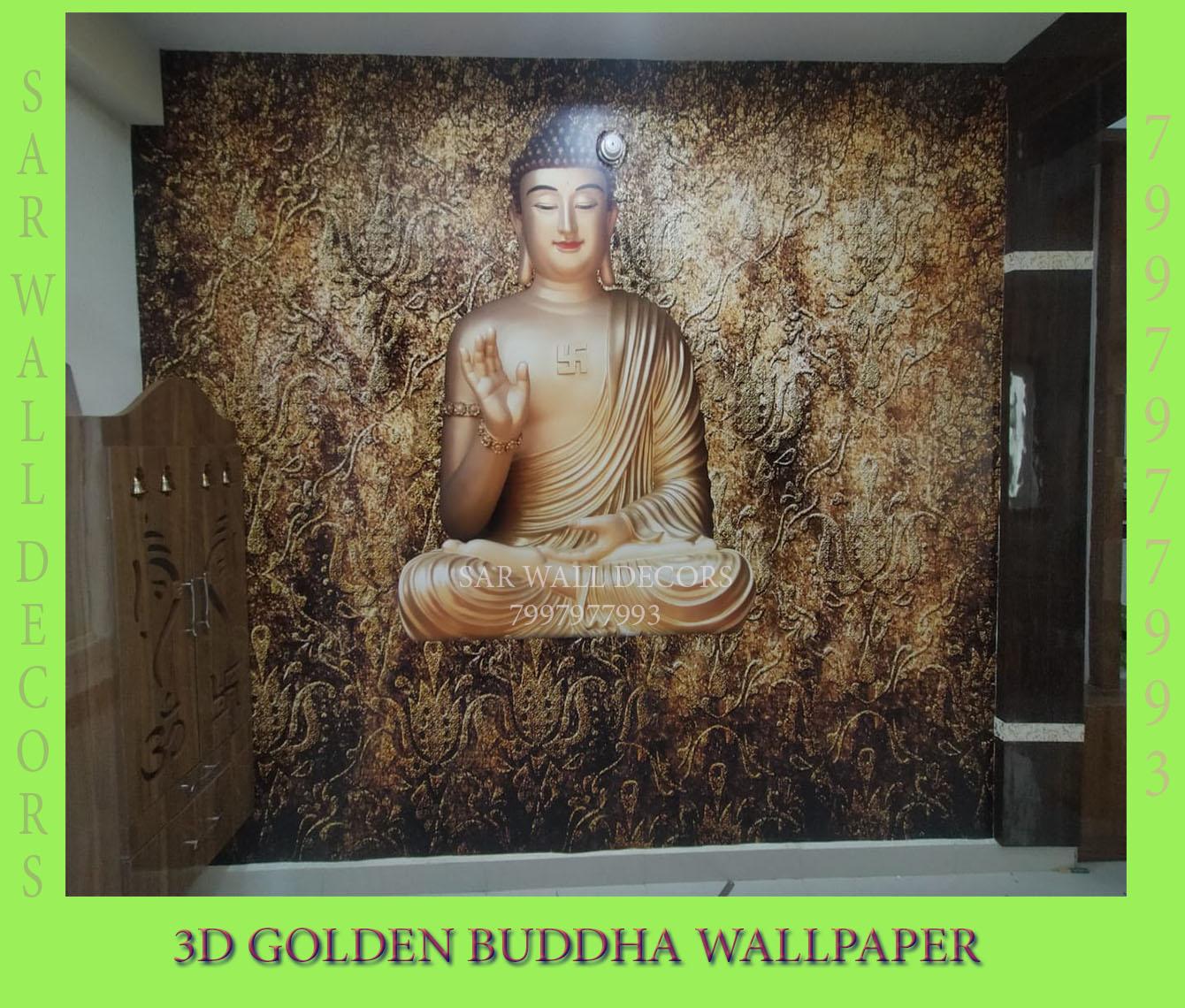 1340x1140 Radhika Wall Decor are the right solution, if youn want refreshment in your home. Buddha wallpaper 3D for livingroom in Kistareddypet #Buddha #wallpaper #wall #mural #art d #hd #custom #