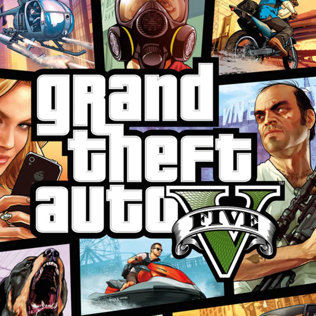 1020x1020 GTA V Cover Wallpaper