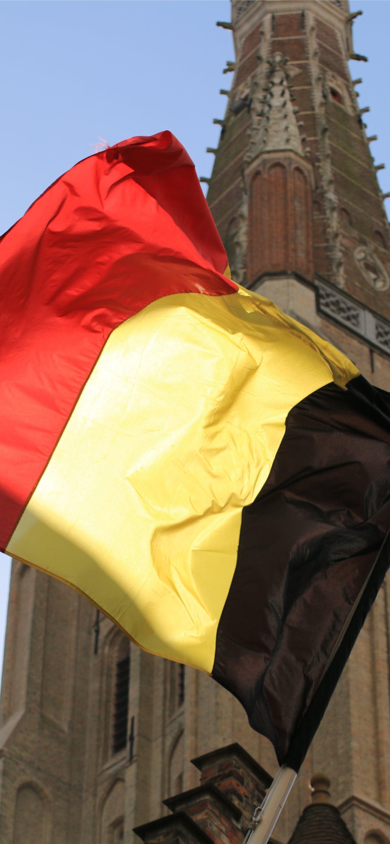 1284x2778 Best Belgium flag iPhone HD Wallpaper