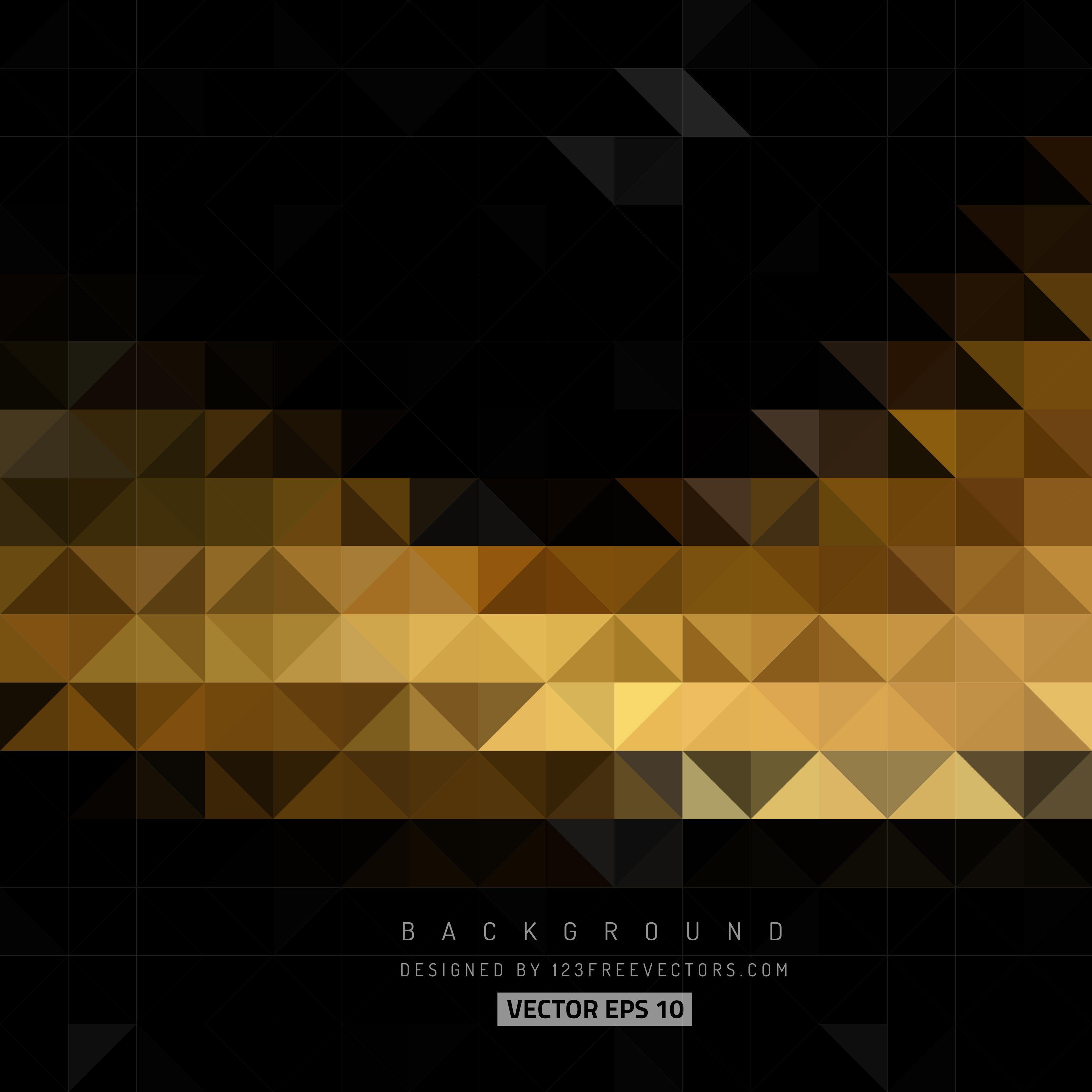 3333x3333 Black Gold Background Vector