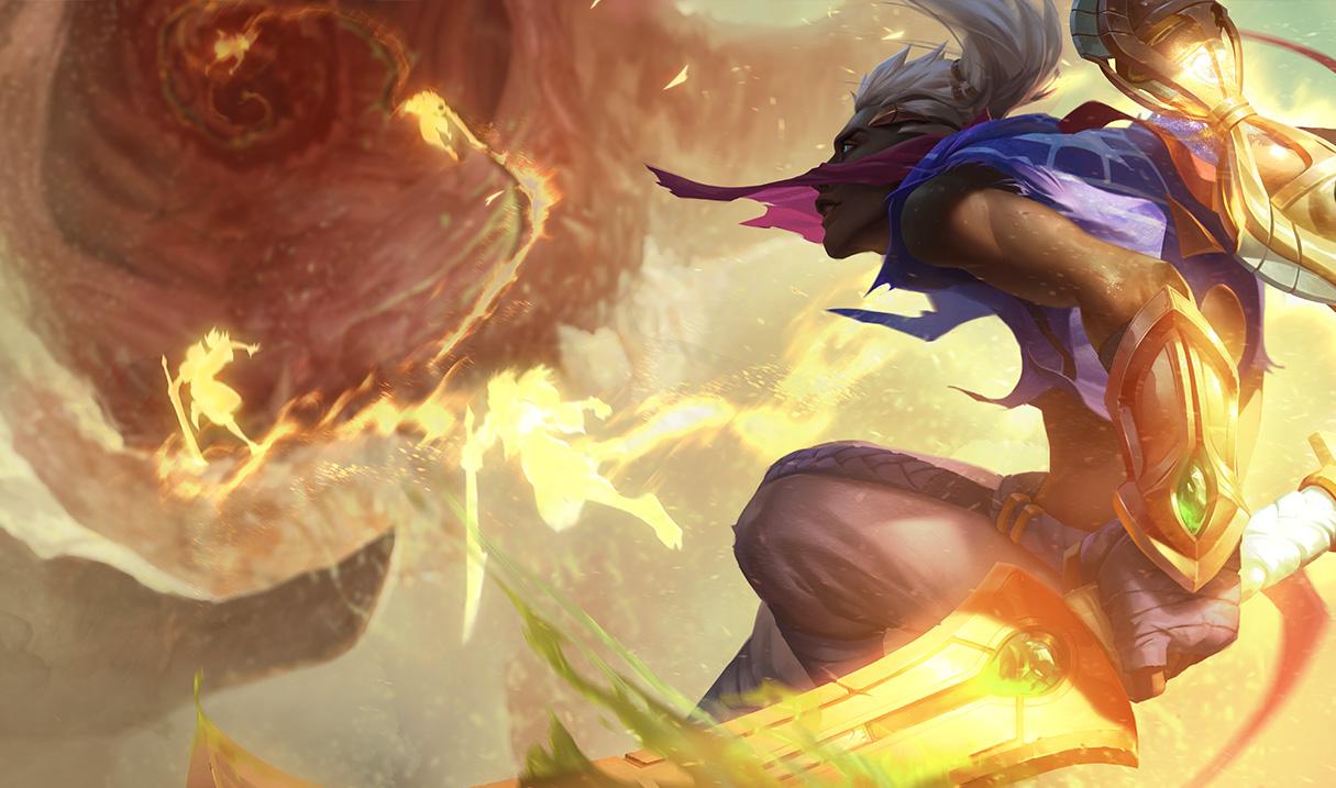 1215x717 NERFPLZ.LOL Ekko Wallpaper