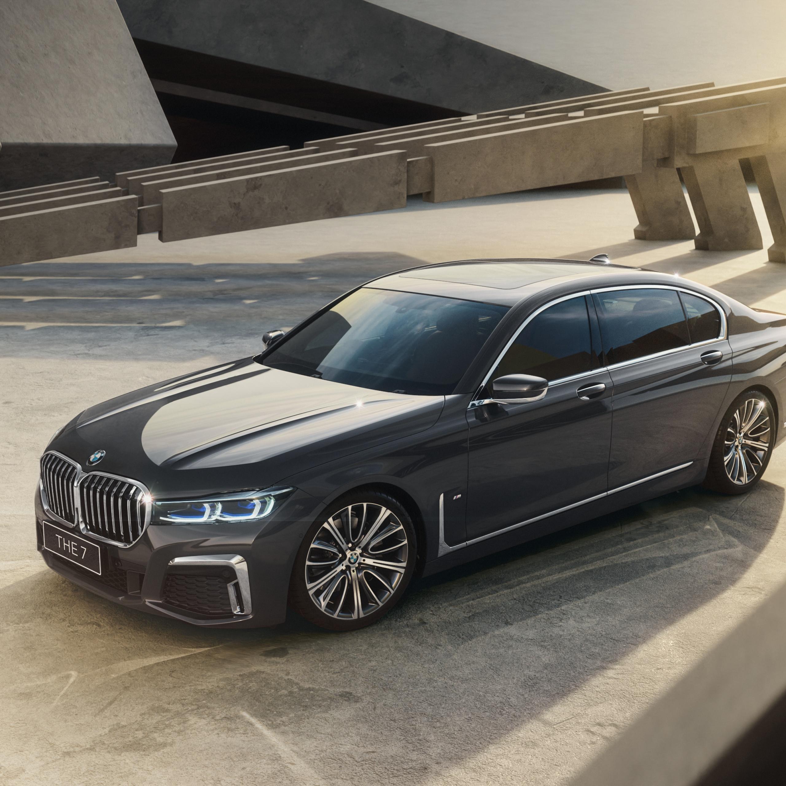 2560x2560 BMW 740Li M Sport Individual Wallpaper 4K, BMW 7 Series, Cars