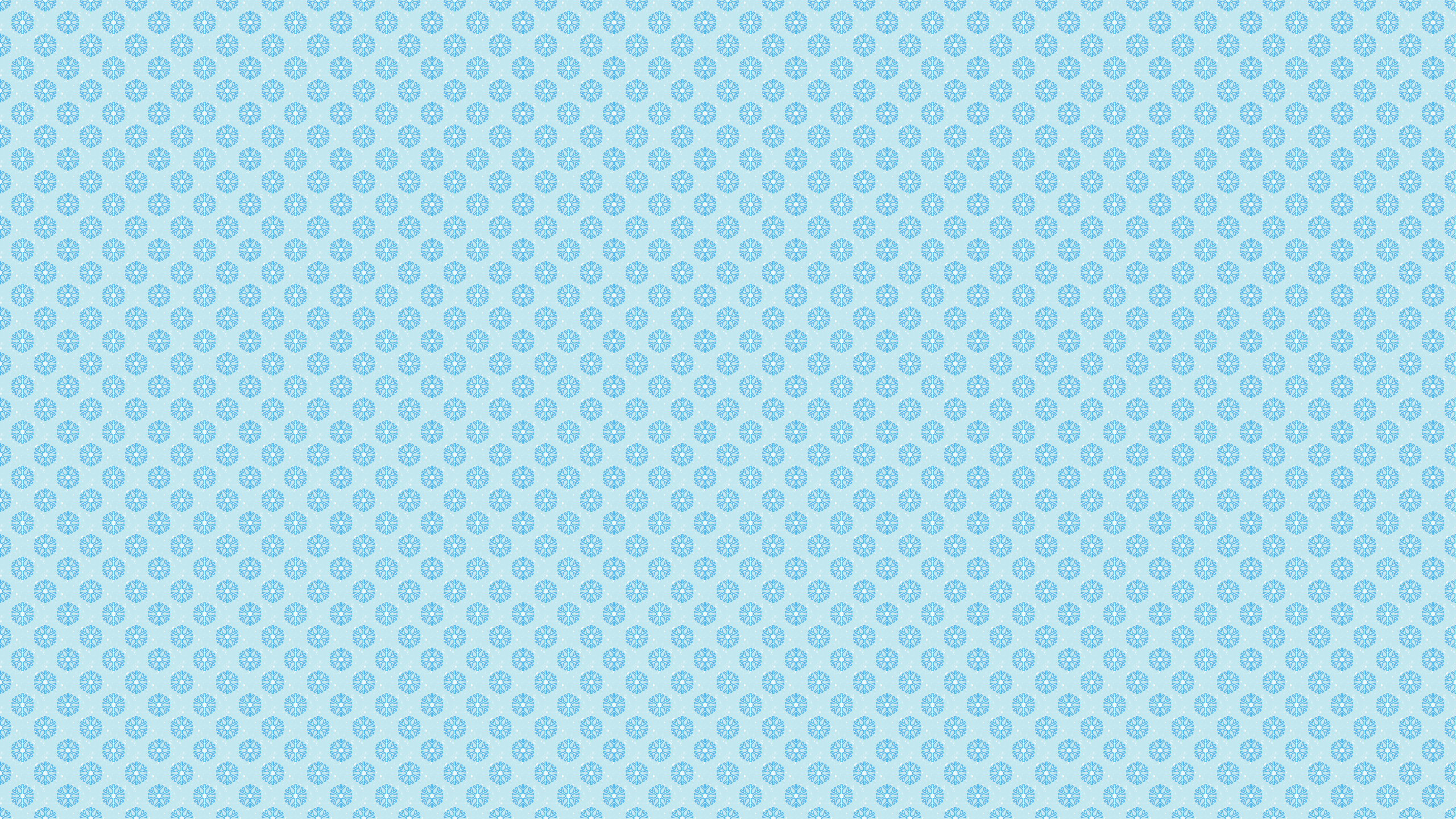 2560x1440 Cute Blue Wallpaper