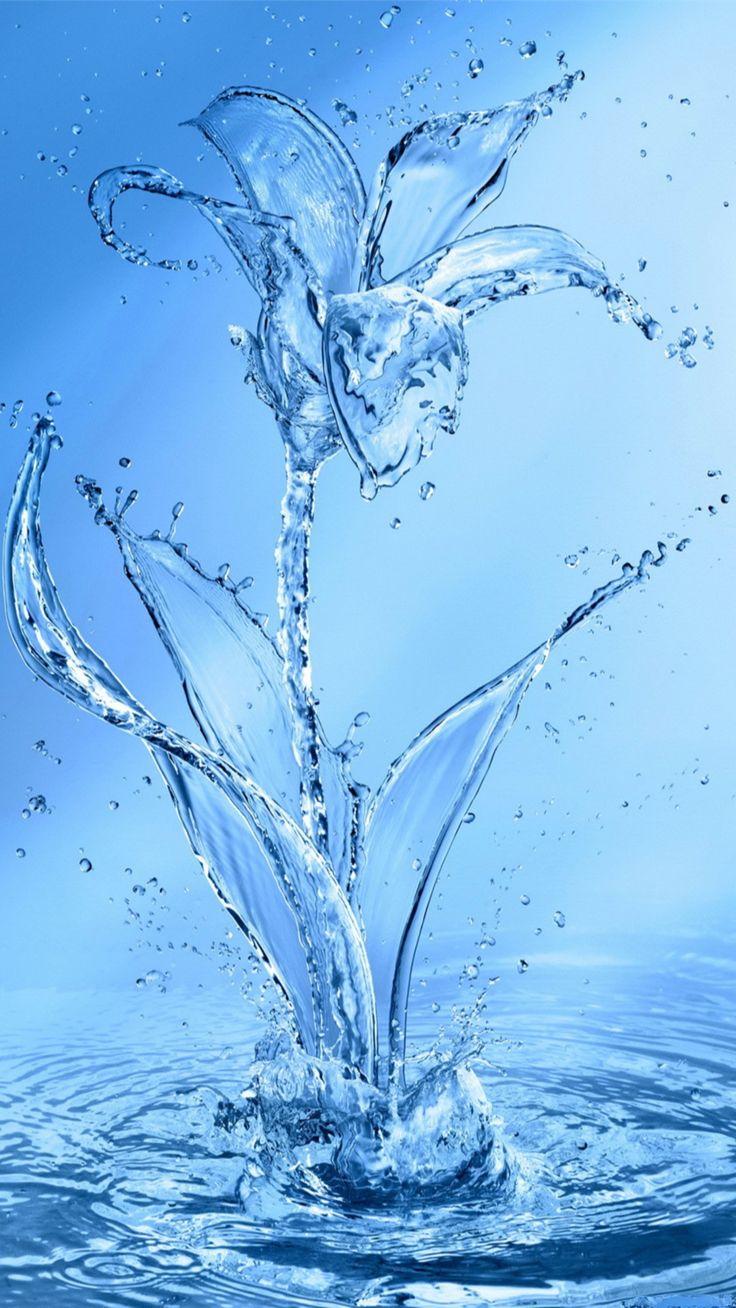 736x1308 Wallpaper for Samsung Galaxy S4 of HD Wallpaper for your Samsung smartphone in 1080x1920 resolu. Water art, Water drop photography, Galaxy wallpaper