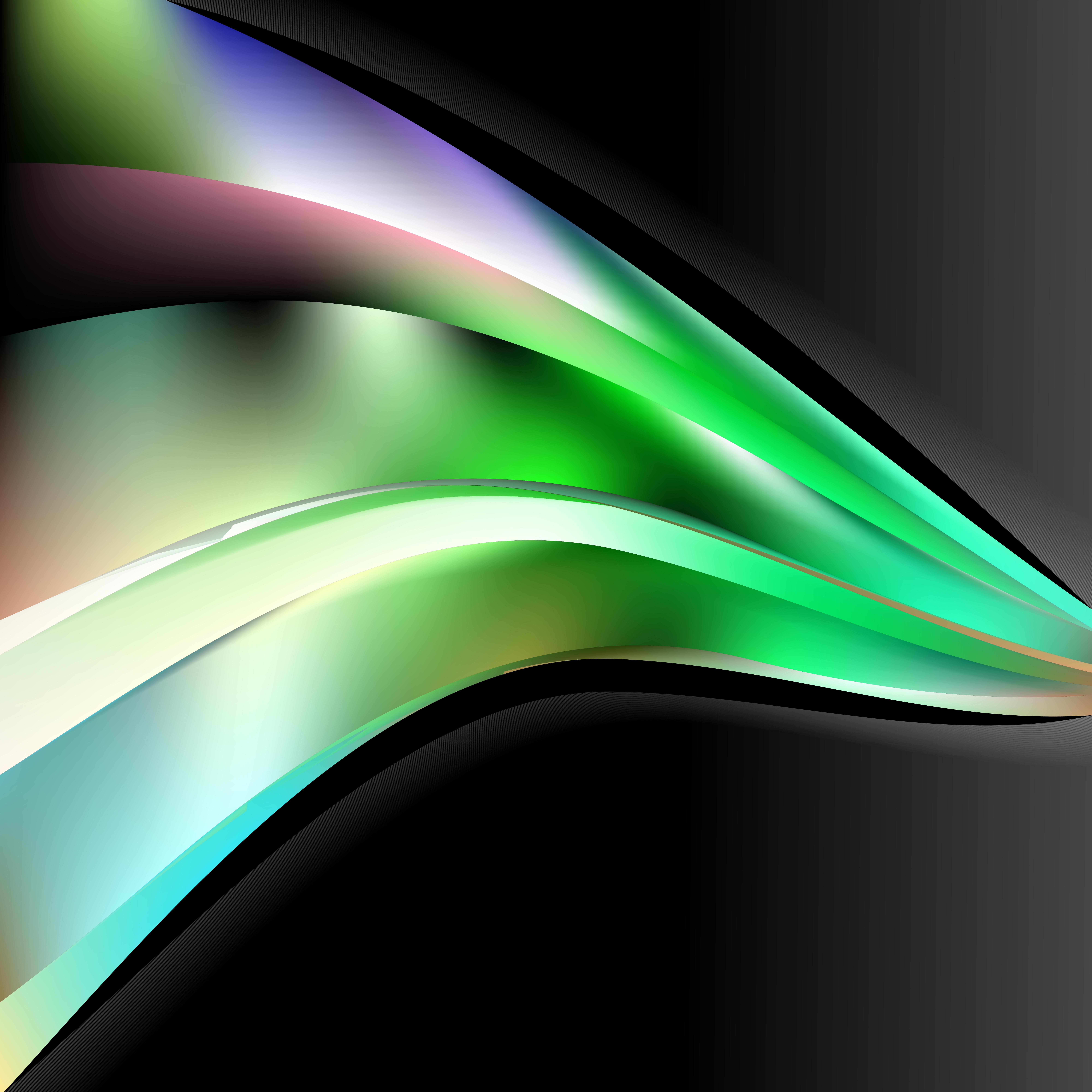 8000x8000 Free Green Black and White Background Template